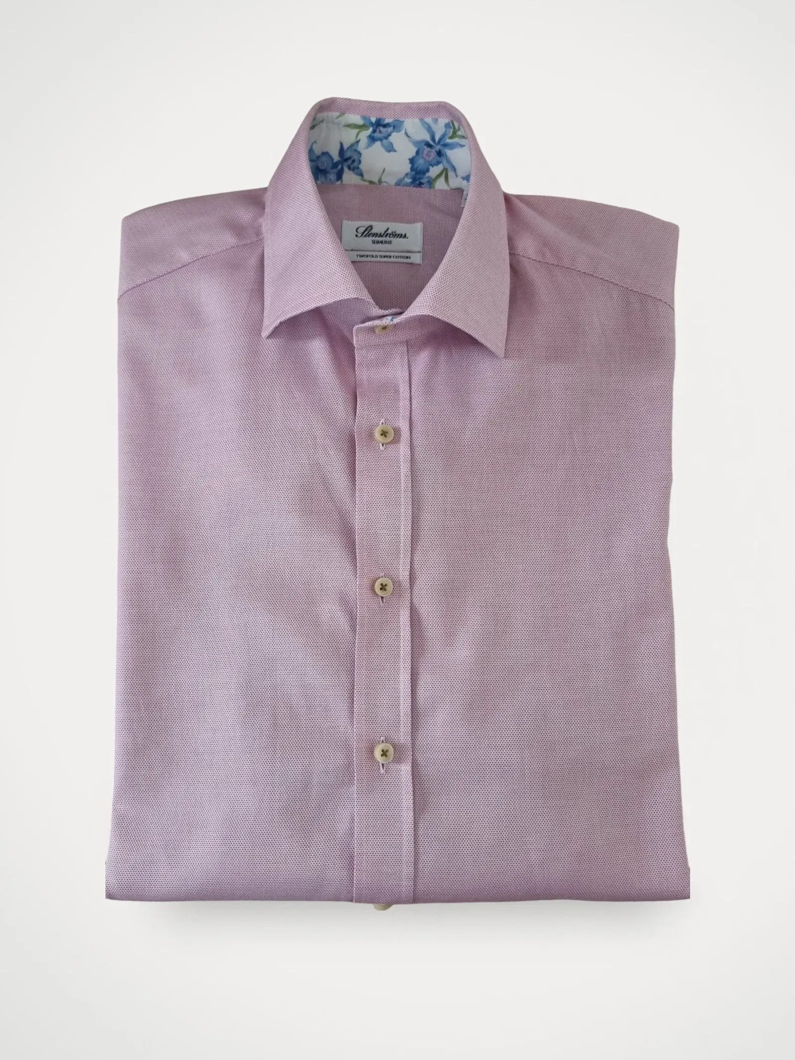 Other Stenströms Twofold Super Cotton Shirt Size US M / EU 48-50 / 2 - 1 Thumbnail