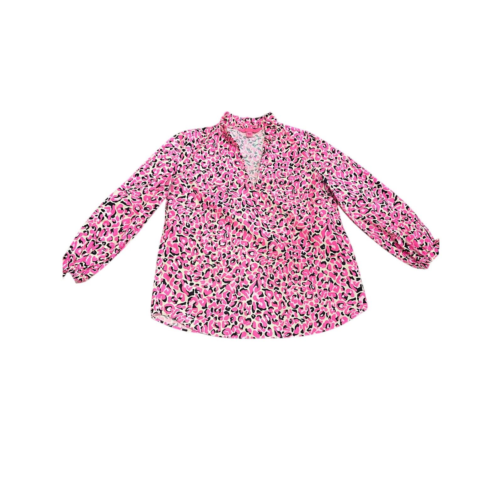 Lilly Pulitzer Lilly Pulitzer sherida blouse size small Size S / US 4 / IT 40 - 1 Thumbnail