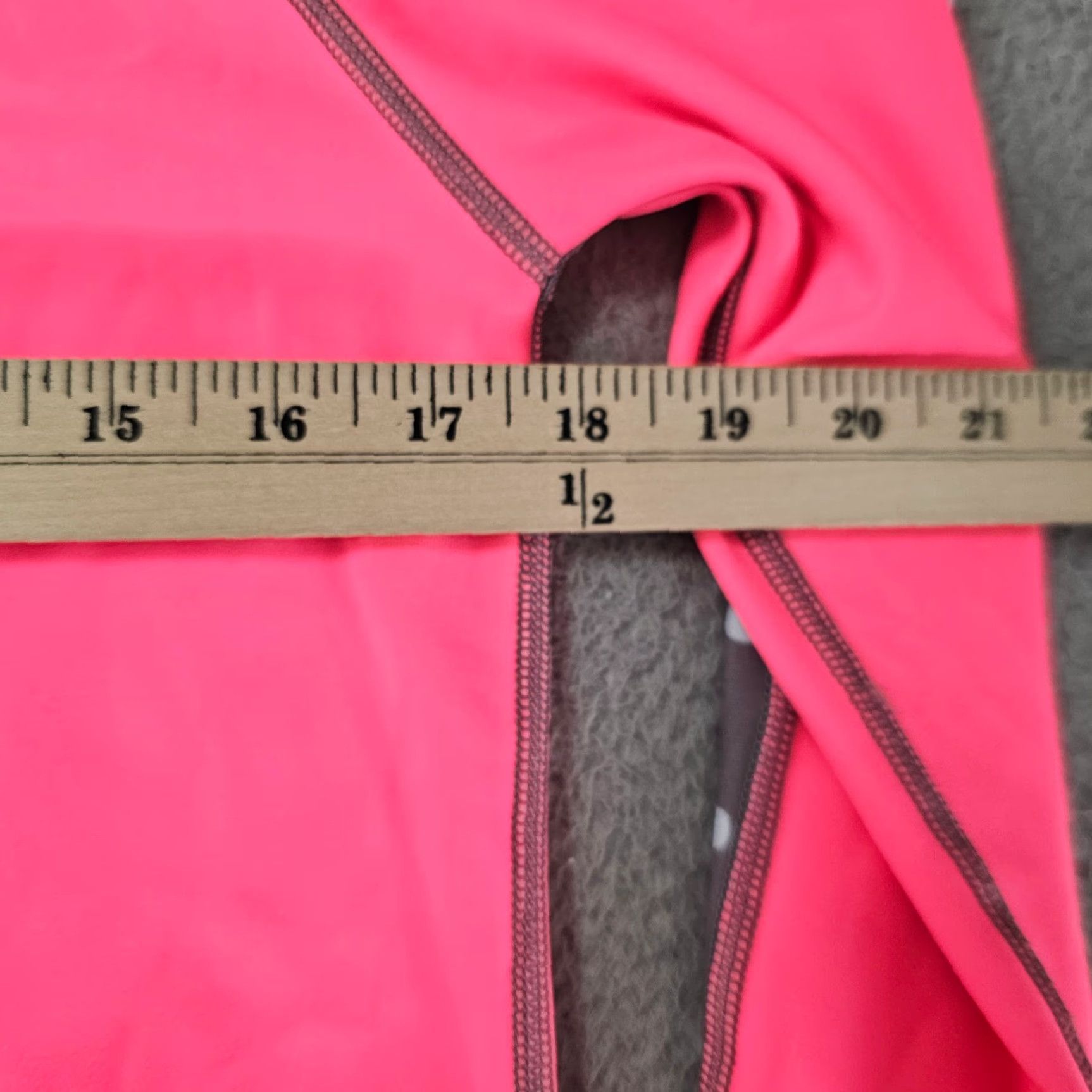 Pinko JL Racing Jacket Men's Small Pink Wicking 1/2 Zip Pullover Performance USA Made Size US S / EU 44-46 / 1 - 6 Thumbnail