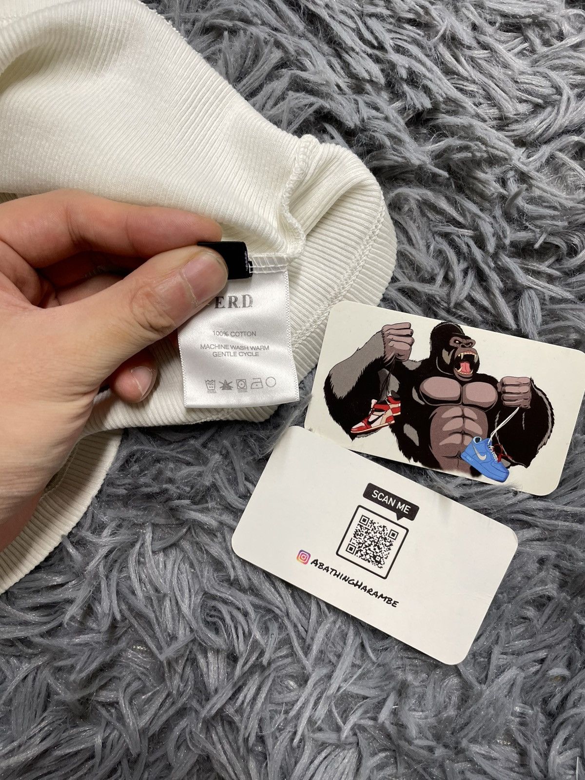 Enfants Riches Deprimes Enfants Riches Déprimés 'Academic' Faded White Tank Top Size US XXL / EU 58 / 5 - 5 Thumbnail