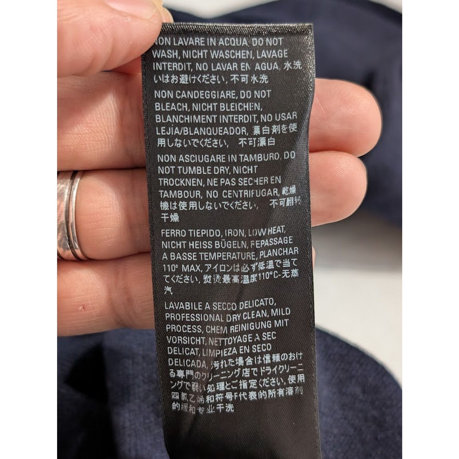 Balenciaga o1rshd1 High-Neck Sweatshirt in Blue Size: 2 Size US M / EU 48-50 / 2 - 16 Thumbnail