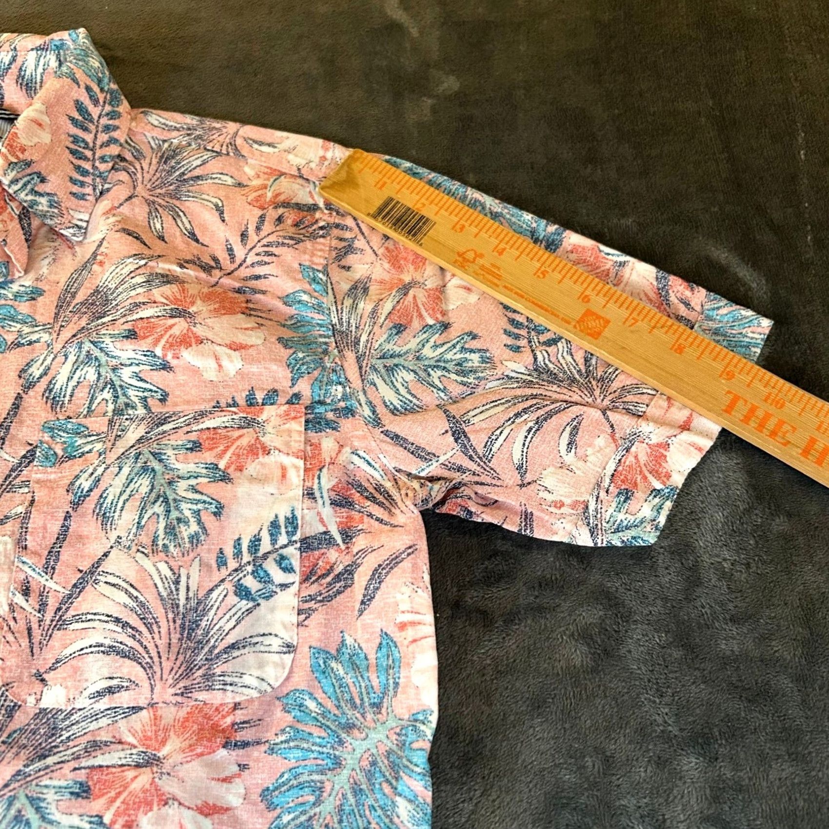 Izod IZOD Shirt Mens Small Pink Short Sleeve Button-Up Floral Tropical Beach Preppy Pocket Lightweight Cotton Button-Up Size US S / EU 44-46 / 1 - 7 Thumbnail