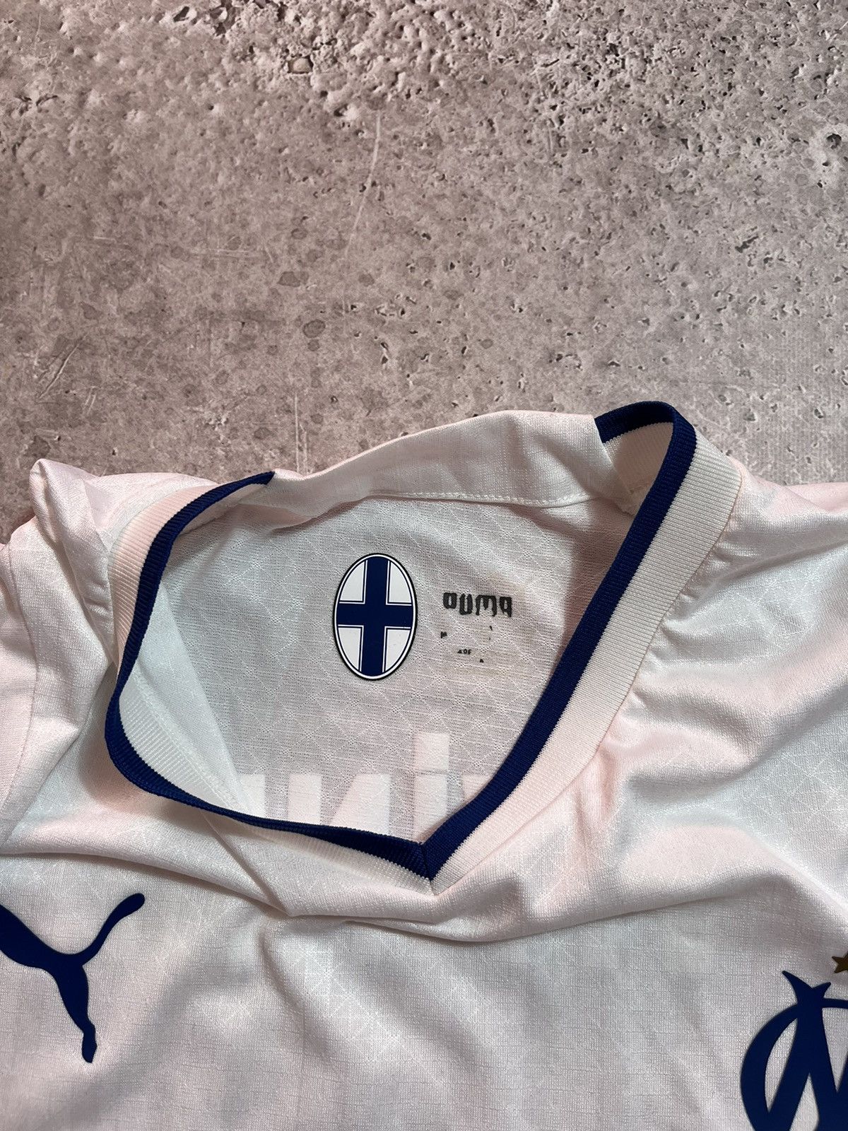 Puma #9 Vitihna Puma Soccer Jersey Droid au But Marseilles Size US S / EU 44-46 / 1 - 7 Thumbnail