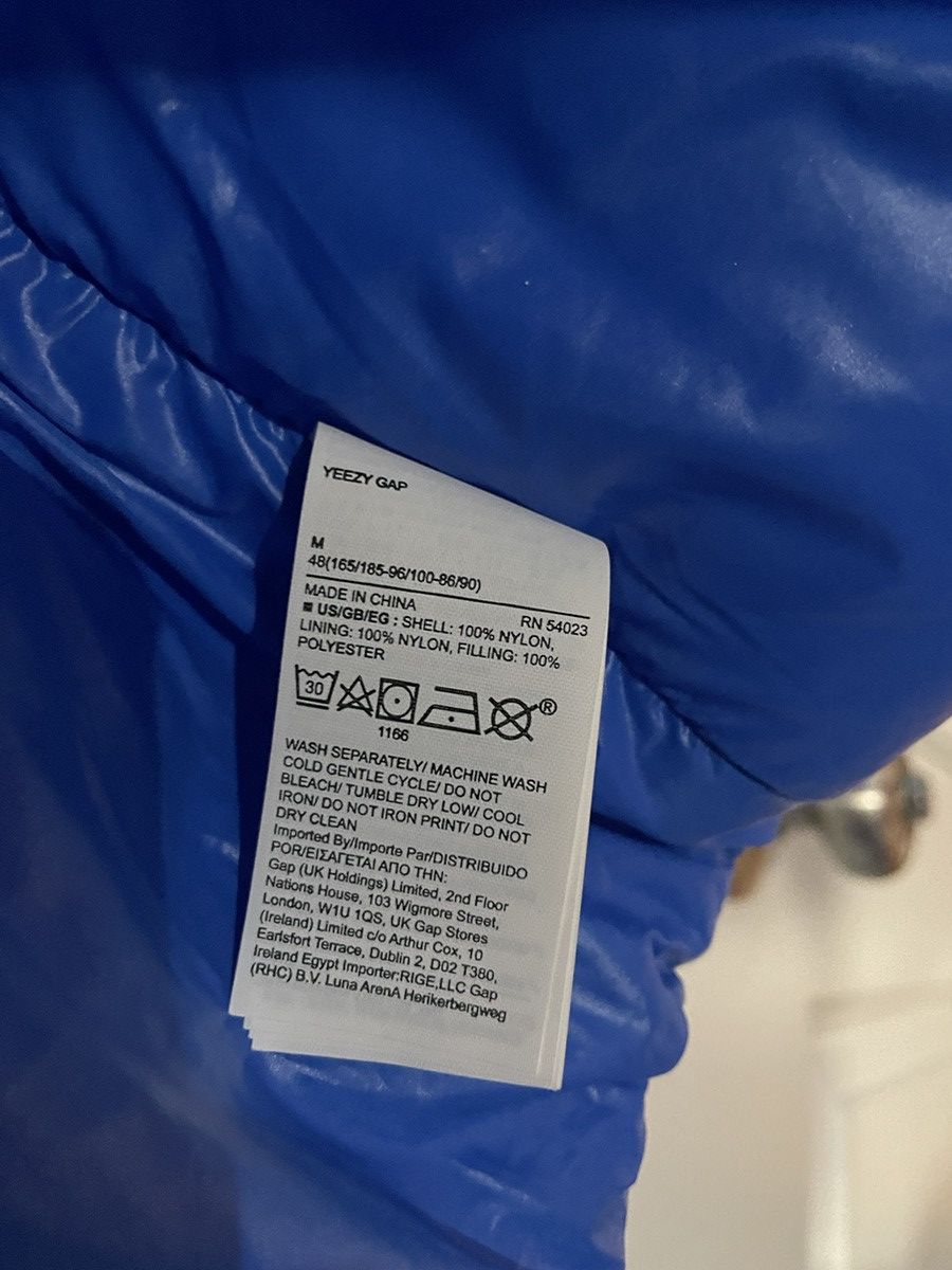 Balenciaga × Gap × Kanye West Yeezy Gap Balenciaga Blue Round Jacket Medium Size US M / EU 48-50 / 2 - 4 Thumbnail