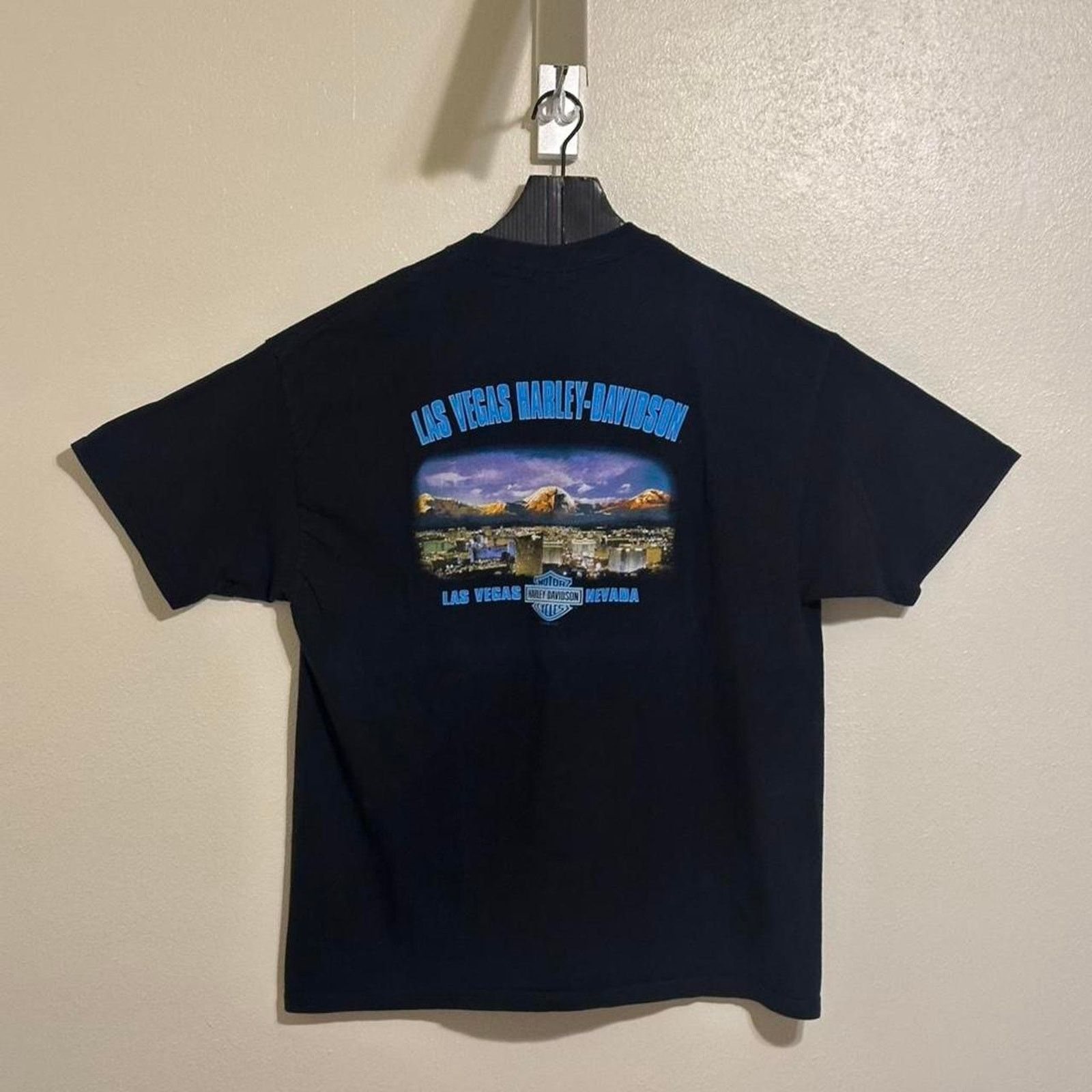Harley Davidson Y2K Harley Davidson Ligthing Thunder Eagle T-shirt Size US XL / EU 56 / 4 - 3 Thumbnail