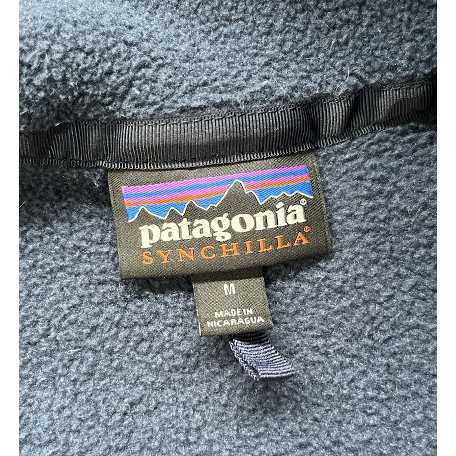 Patagonia Patagonia Classic Synchilla 1/4 Zip Women's, Navy, Med Size M / US 6-8 / IT 42-44 - 6 Thumbnail