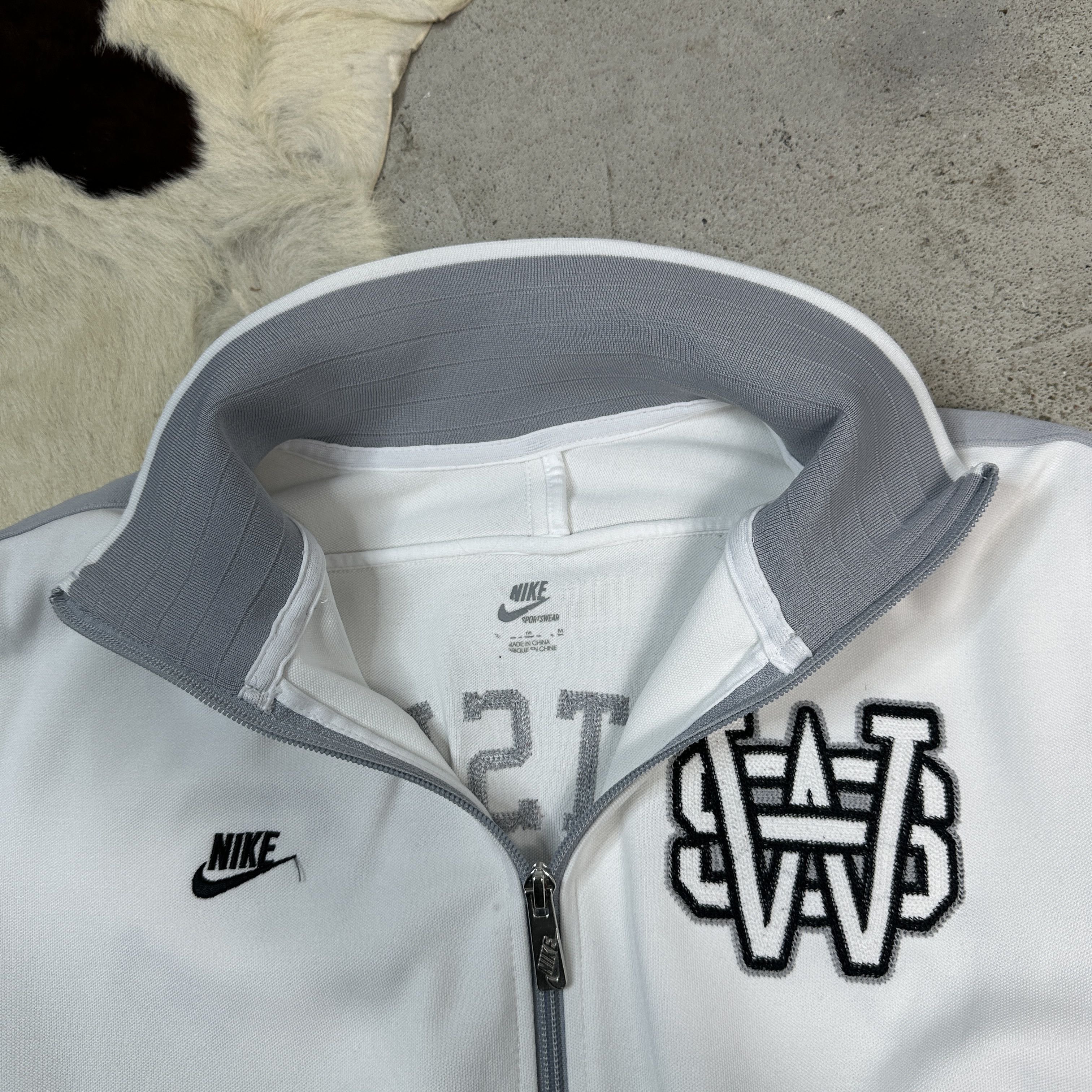 Nike × Vintage Vintage Streetwear Sportswear Y2K Nike Zip Tracksuit Size US M / EU 48-50 / 2 - 3 Thumbnail