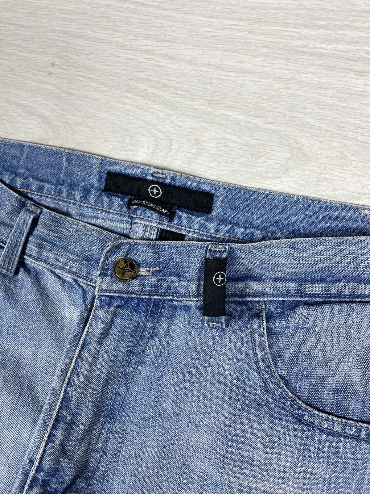 Stone Island × Vintage Stone Island Denims Jeans Pants Size US 36 / EU 52 - 8 Thumbnail