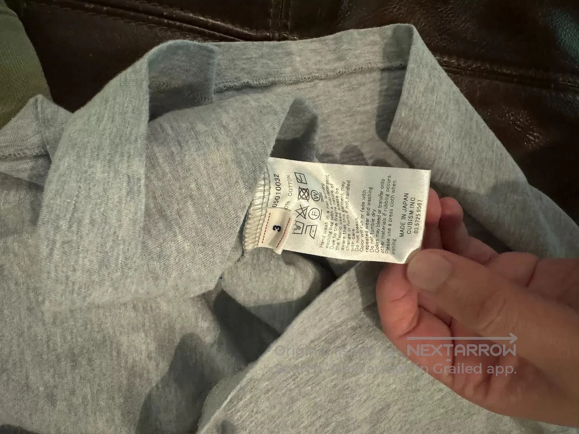 Visvim visvim grey jumbo t-shirt for casual wear. Size US L / EU 52-54 / 3 - 3 Thumbnail