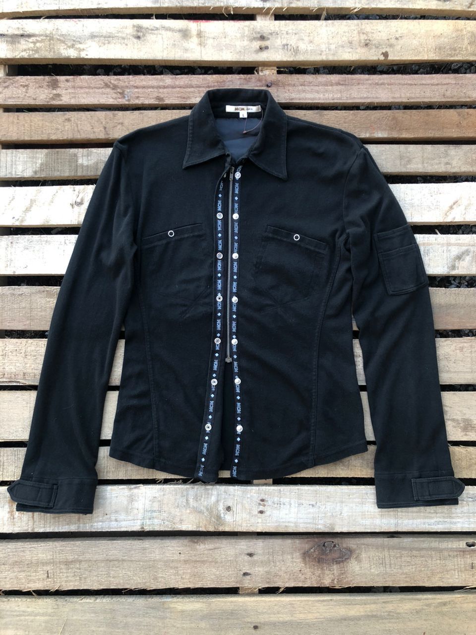 MCM Vintage MCM Legere Button Up Shirts Size S / US 4 / IT 40 - 2 Thumbnail