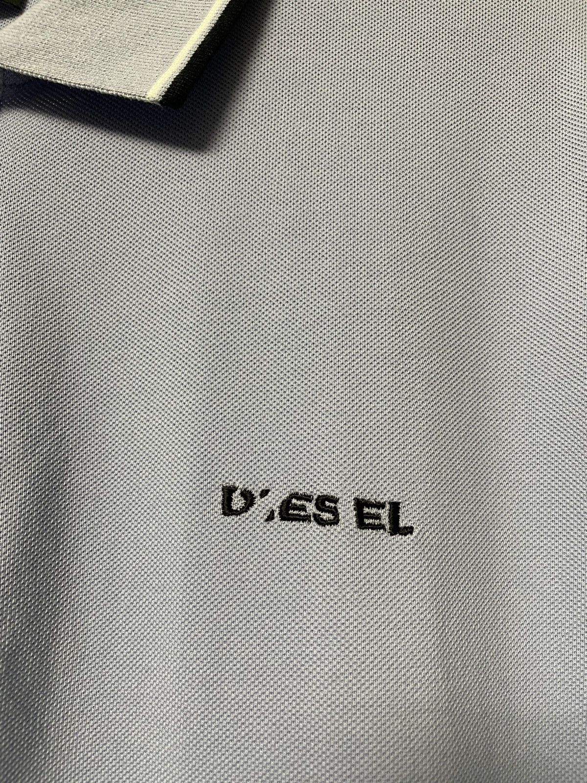 Diesel Diesel Blue Polo Shirt Y2K Size US XL / EU 56 / 4 - 7 Thumbnail