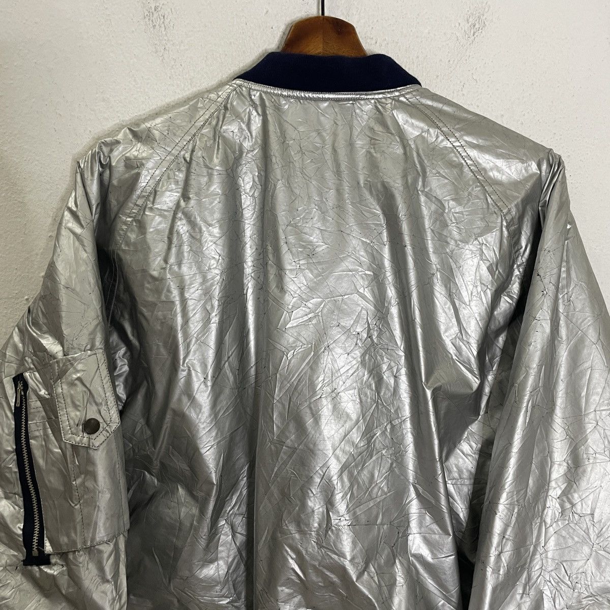 Formula 1 Vintage Alpha Cubic Racing Team Bomber Jacket Size US XL / EU 56 / 4 - 10 Thumbnail