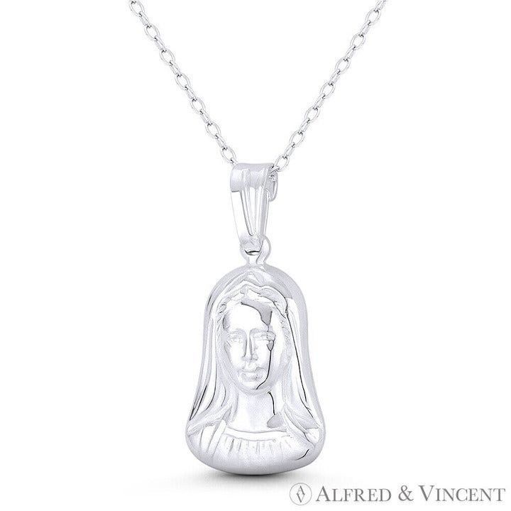 Other Holy Mother of God Virgin Mary Hollow Charm Bust Pendant Size ONE SIZE - 1 Preview