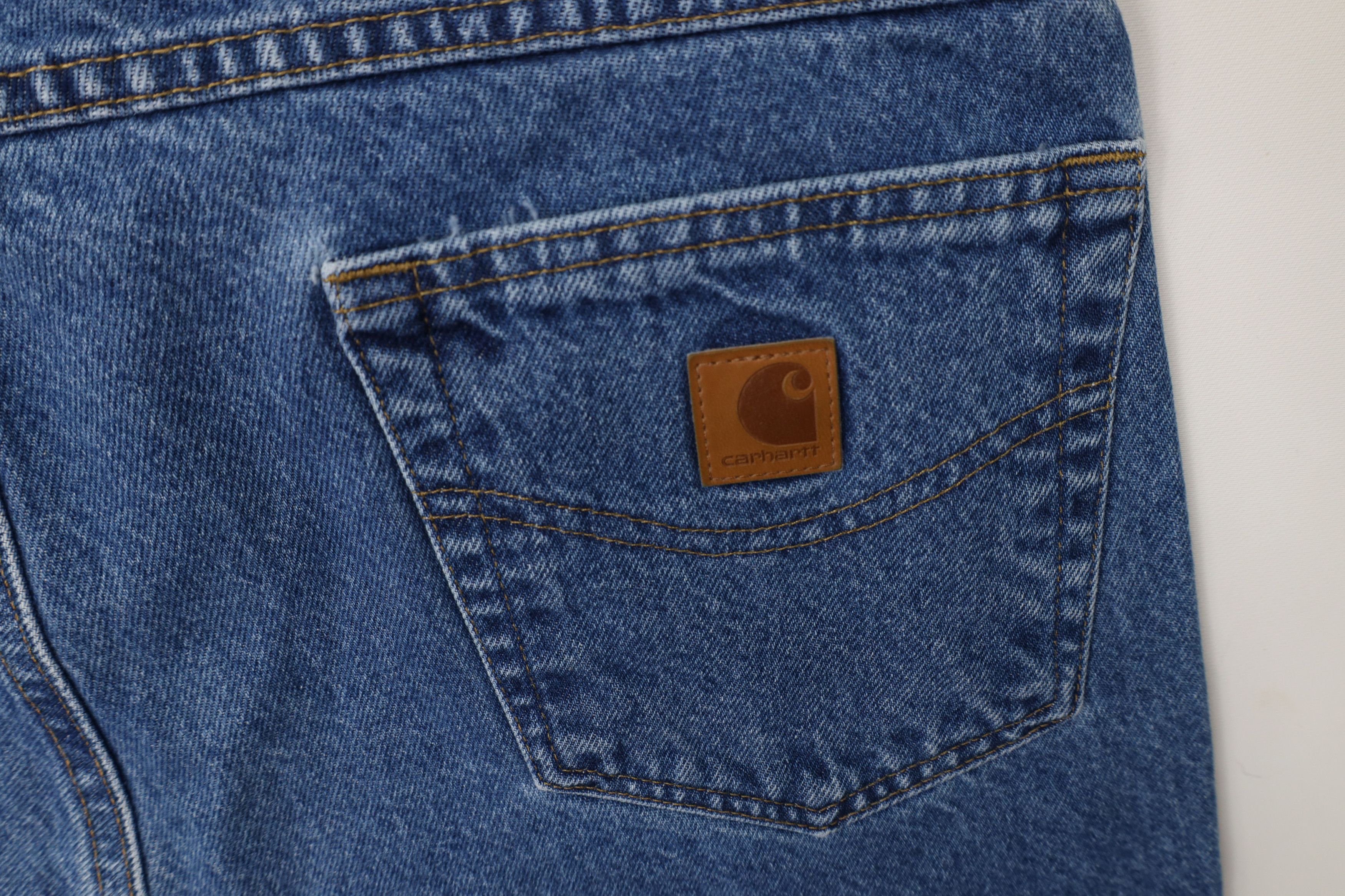 Carhartt Vintage Y2K Carhartt Traditional Fit Denim Jeans Blue Size US 38 / EU 54 - 13 Thumbnail