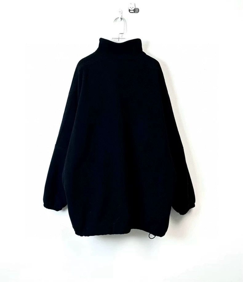 Balenciaga Balenciaga Heavy Black Embroidered Wool Trolley Jacket 2502 Size US M / EU 48-50 / 2 - 2 Thumbnail