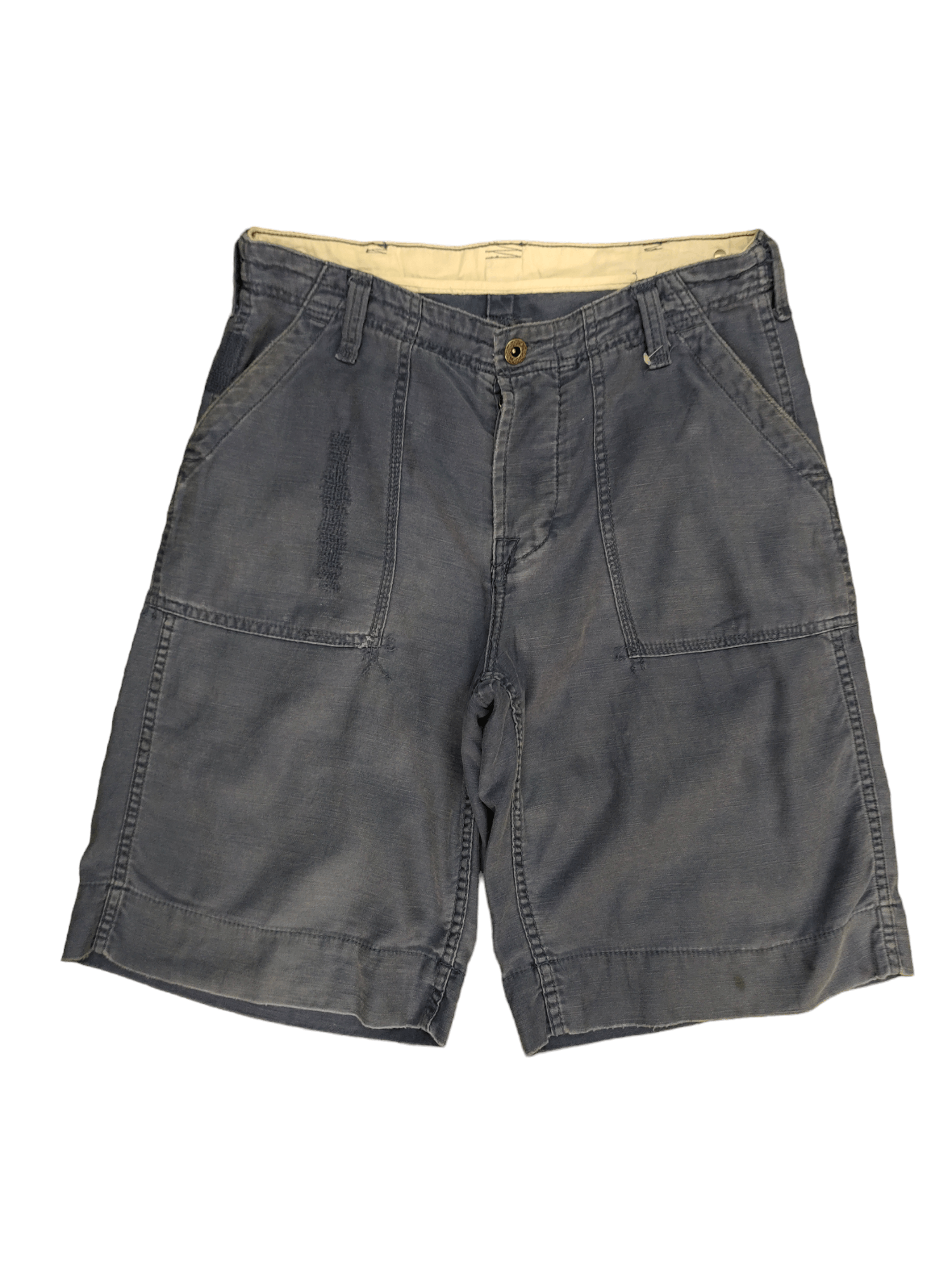 Polo Ralph Lauren Polo By Ralph Lauren Embroidered Faded Fatigue Short Pants Size US 30 / EU 46 - 1 Thumbnail