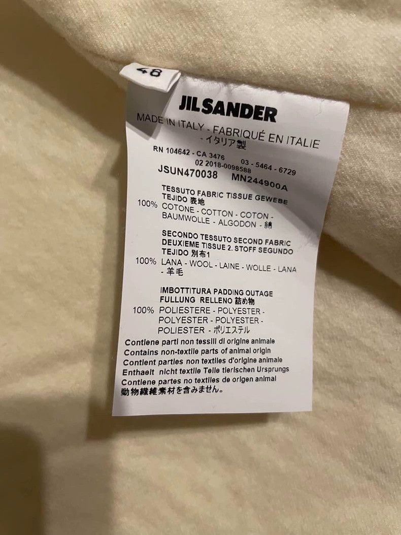 Jil Sander Jil Sander Long coat jacket outerwear Size L / US 10 / IT 46 - 7 Thumbnail