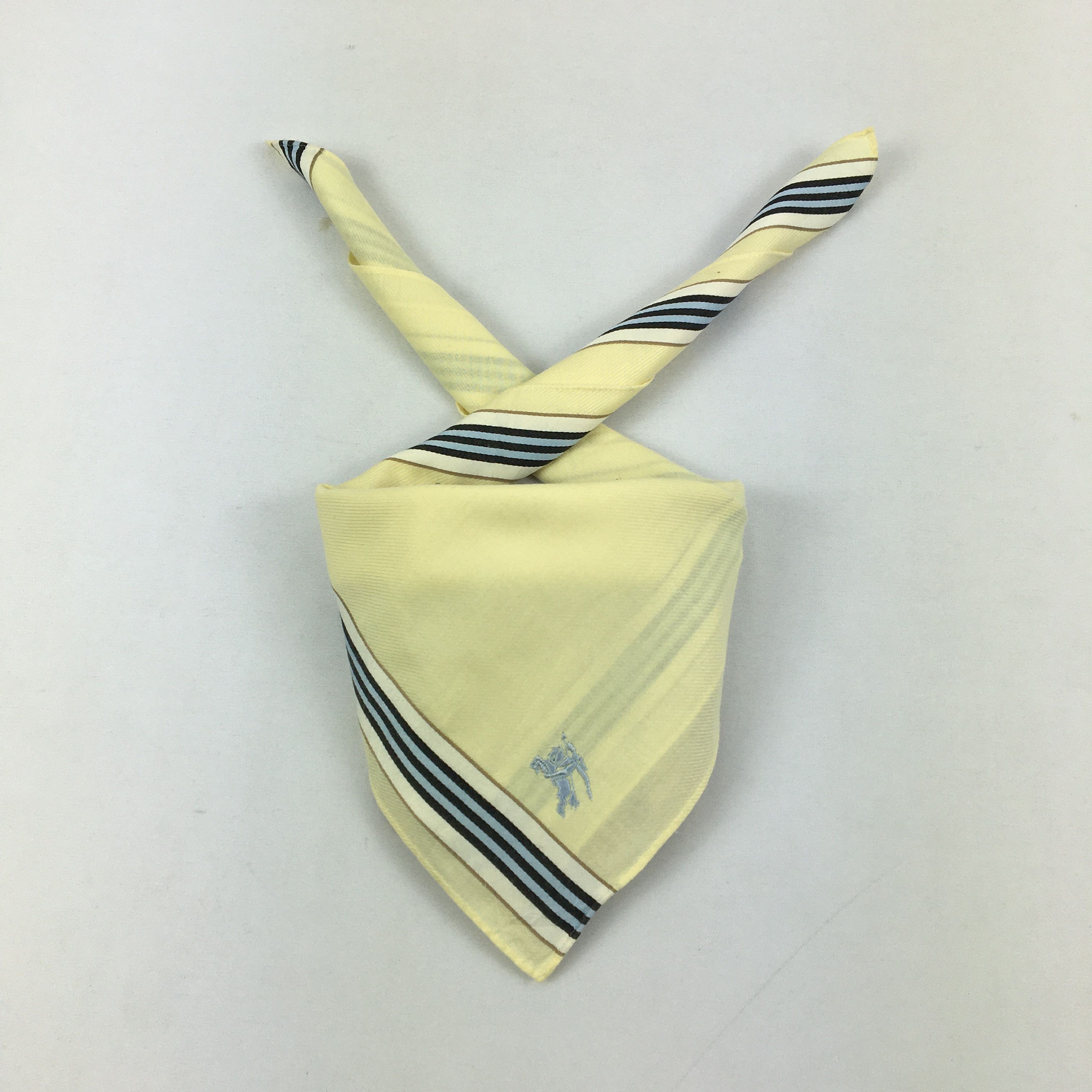 Burberry Vintage Y2K Burberry Handkerchief Bandana Pocket Square Size ONE SIZE - 1 Thumbnail