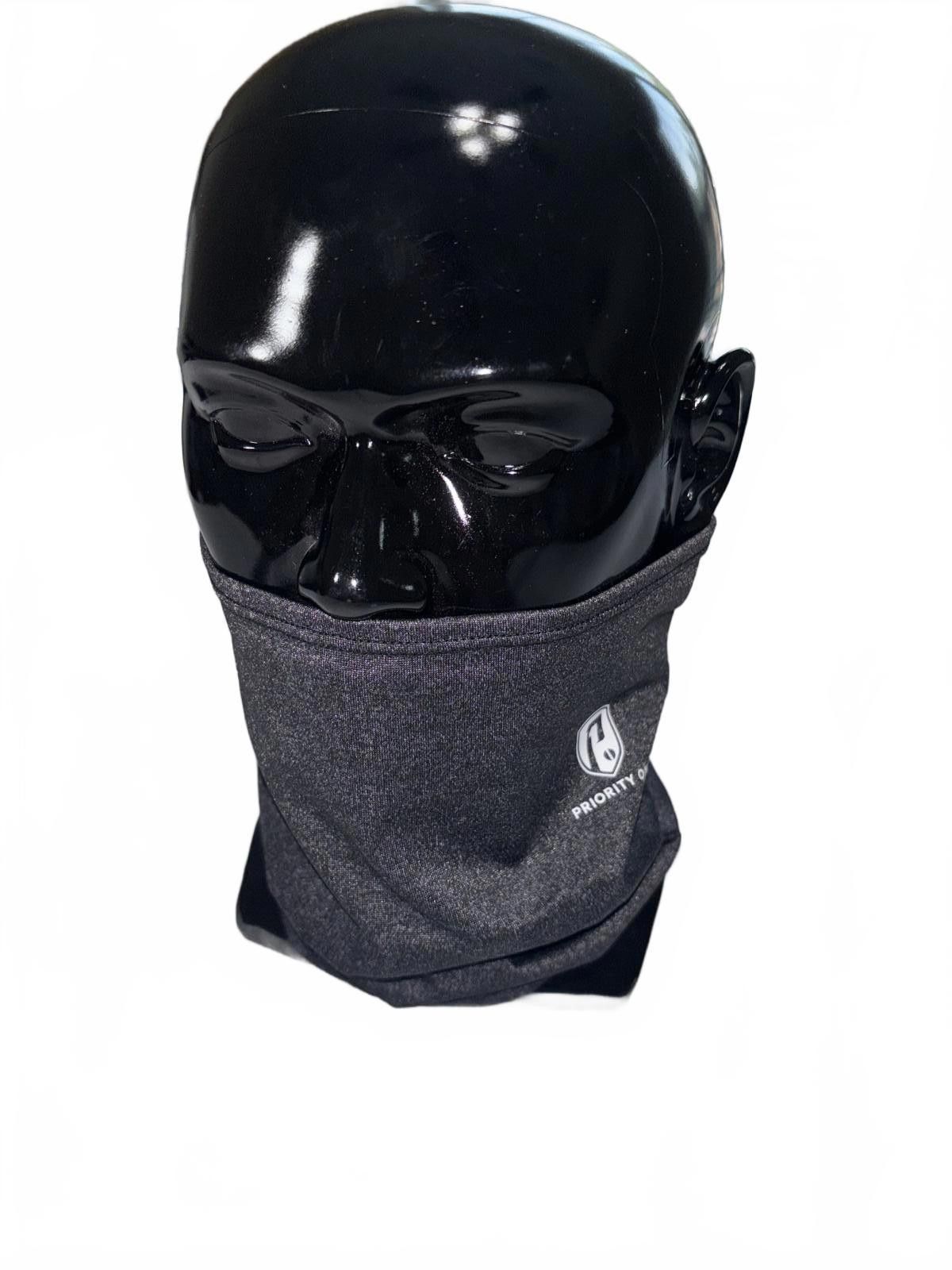 Designer Neck Gaiter - Dark Gray - Stylish and Functional Size ONE SIZE - 1 Thumbnail