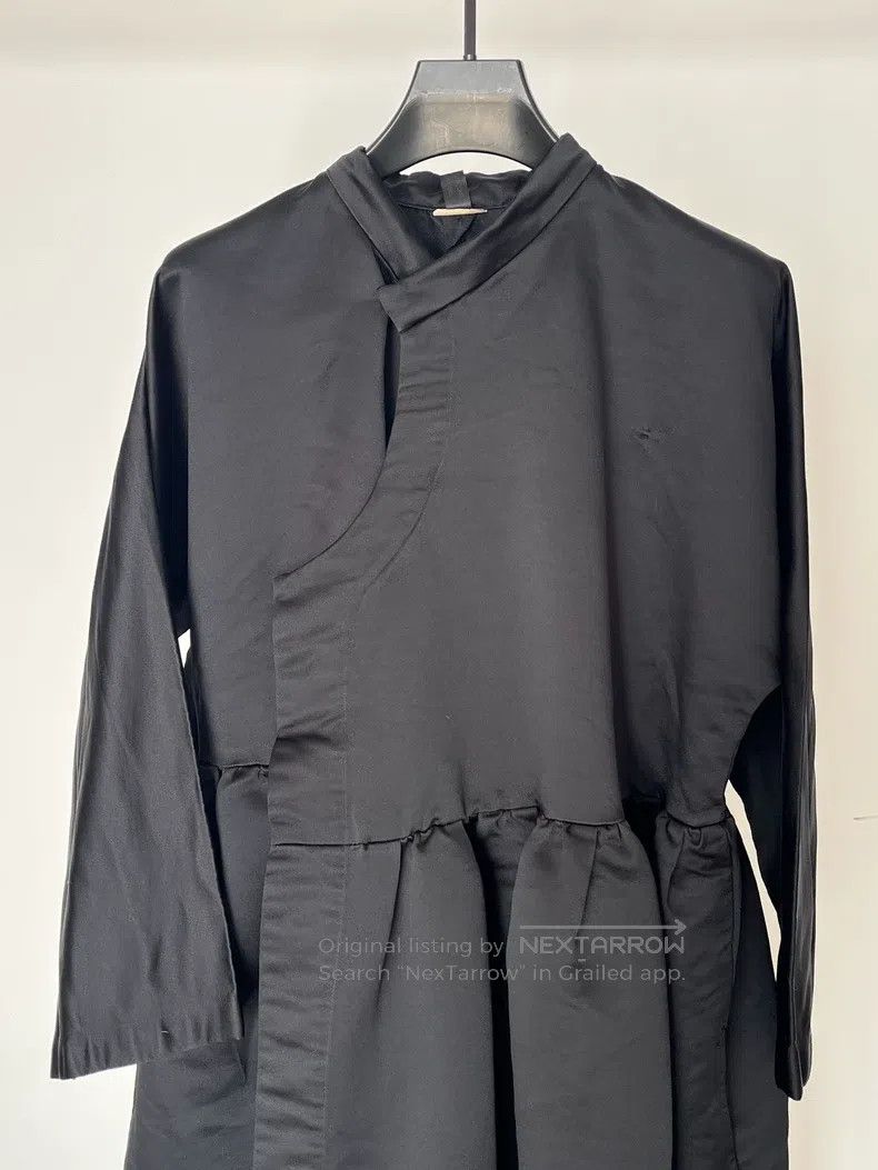 Comme des Garcons Comme des Garcons Black Chinese Collar Closure Dress Size S / US 4 / IT 40 - 5 Thumbnail