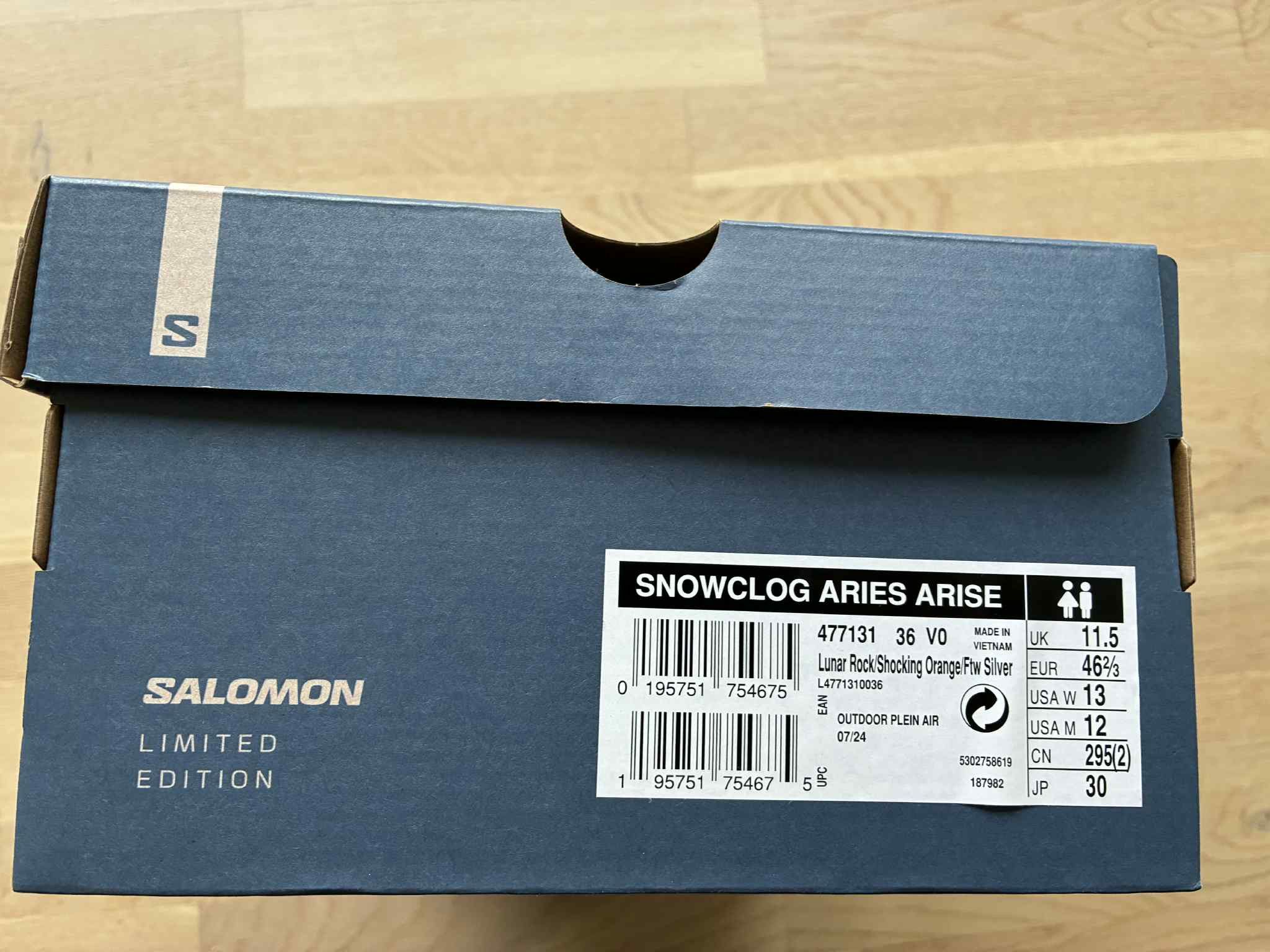 Aries × Salomon Salomon snowclog x Aries Size US 12 / EU 45 - 6 Thumbnail