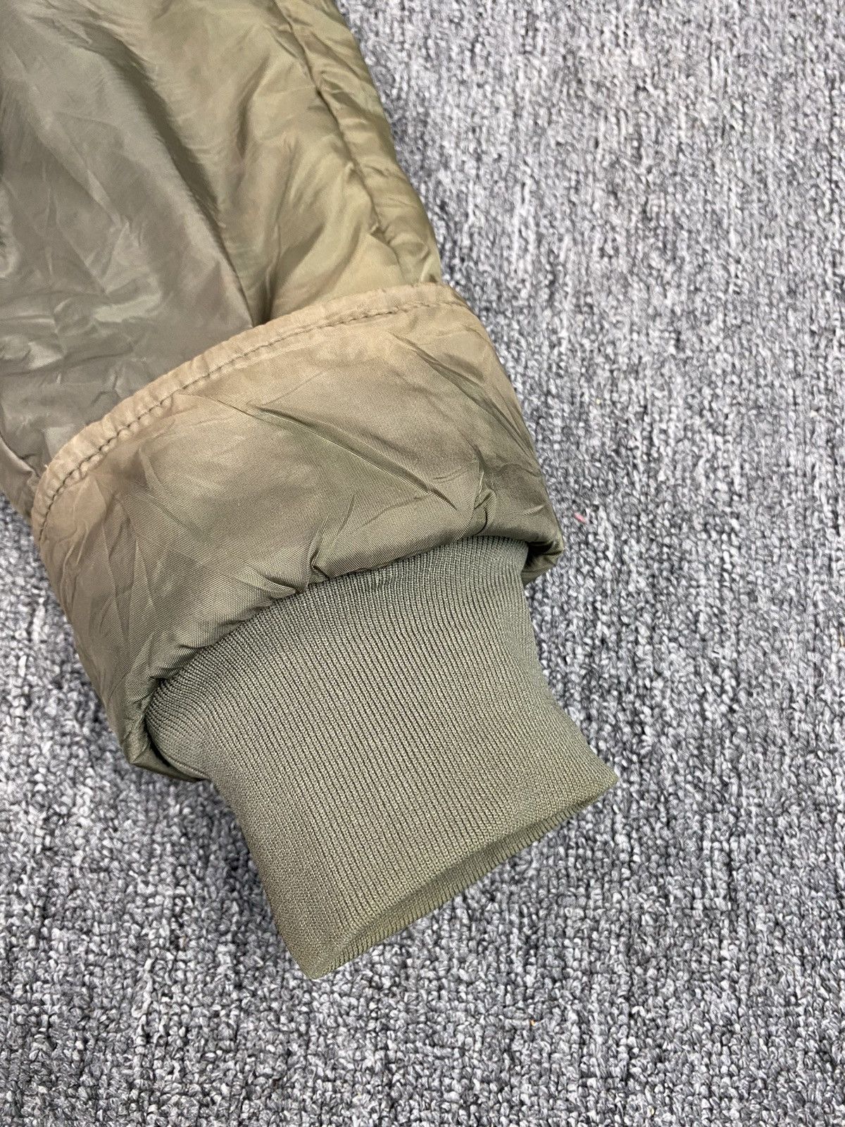 Trussardi × Vintage Trussardi Olive green sunfaded Parka Size S / US 4 / IT 40 - 8 Thumbnail