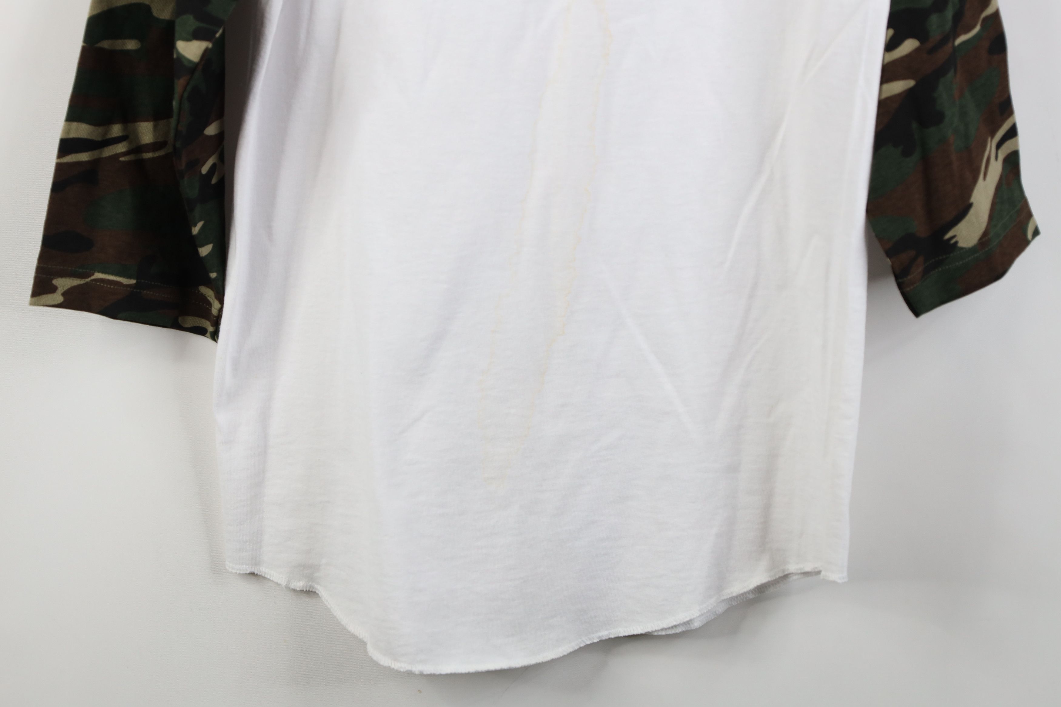 Vintage Vintage 90s Y2K Jeep Motor Co Camouflage Baseball T-Shirt Size US S / EU 44-46 / 1 - 12 Thumbnail