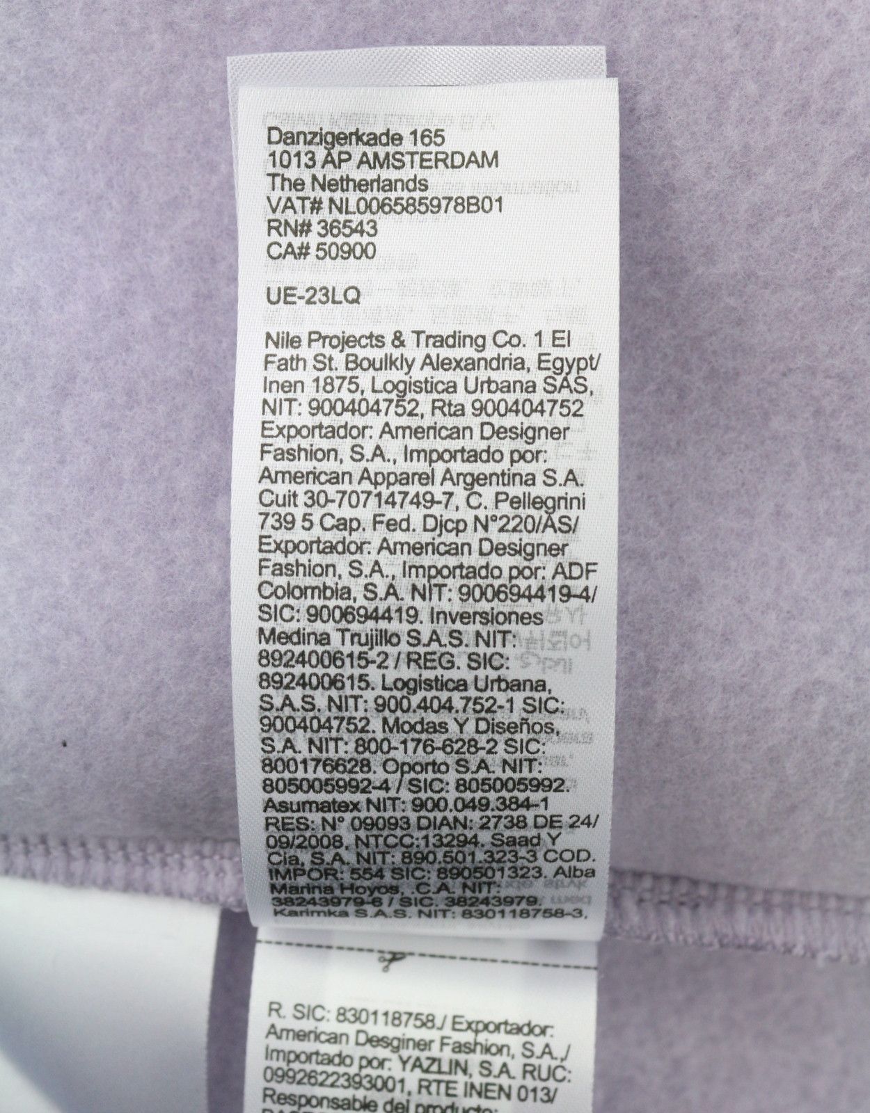 Calvin Klein M Lavender Purple Crew Neck Logo Sweatshirt 87438 Size US M / EU 48-50 / 2 - 10 Thumbnail