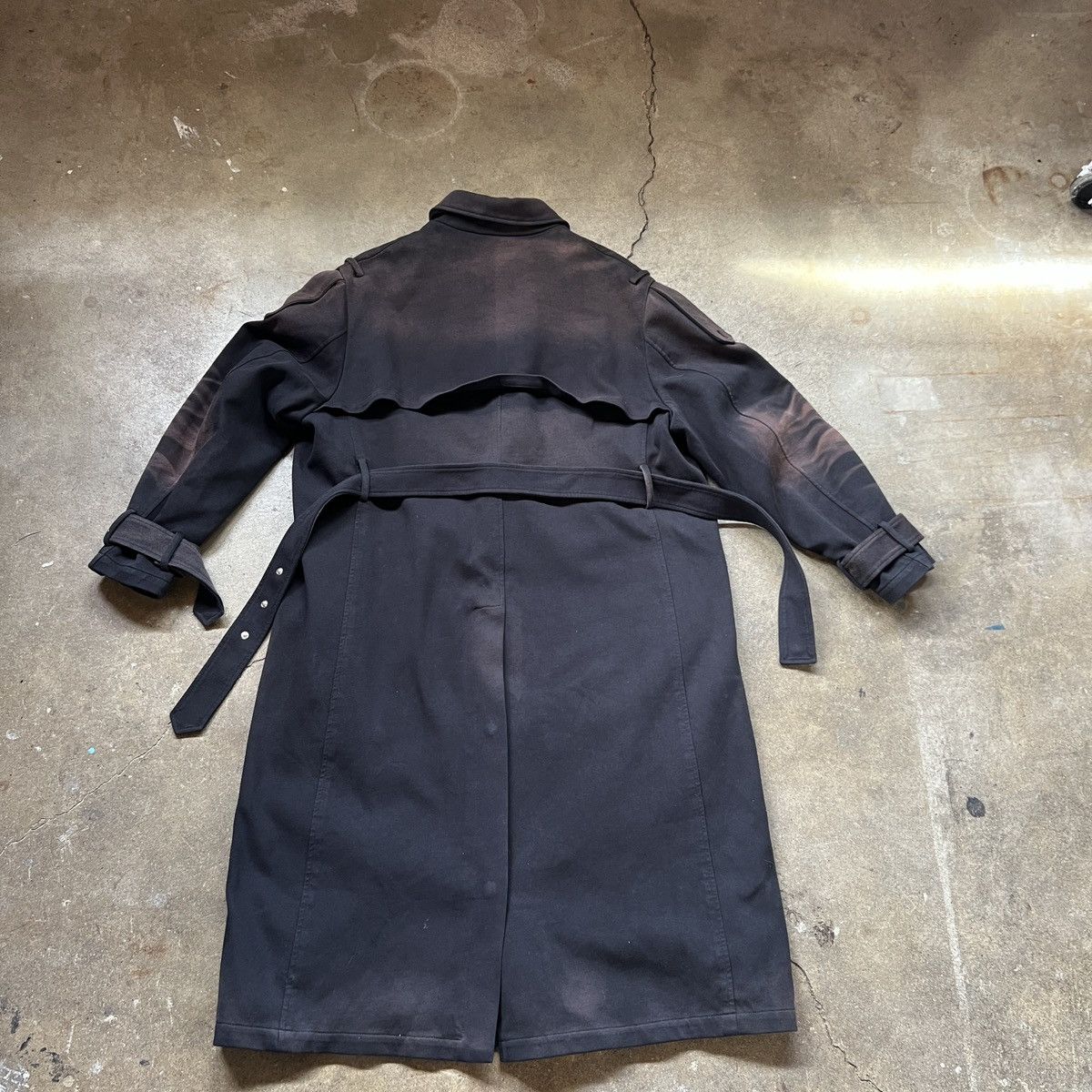424 424 Reconstructed Sun Faded Jerseys Heavy Overcoat Size US L / EU 52-54 / 3 - 2 Thumbnail