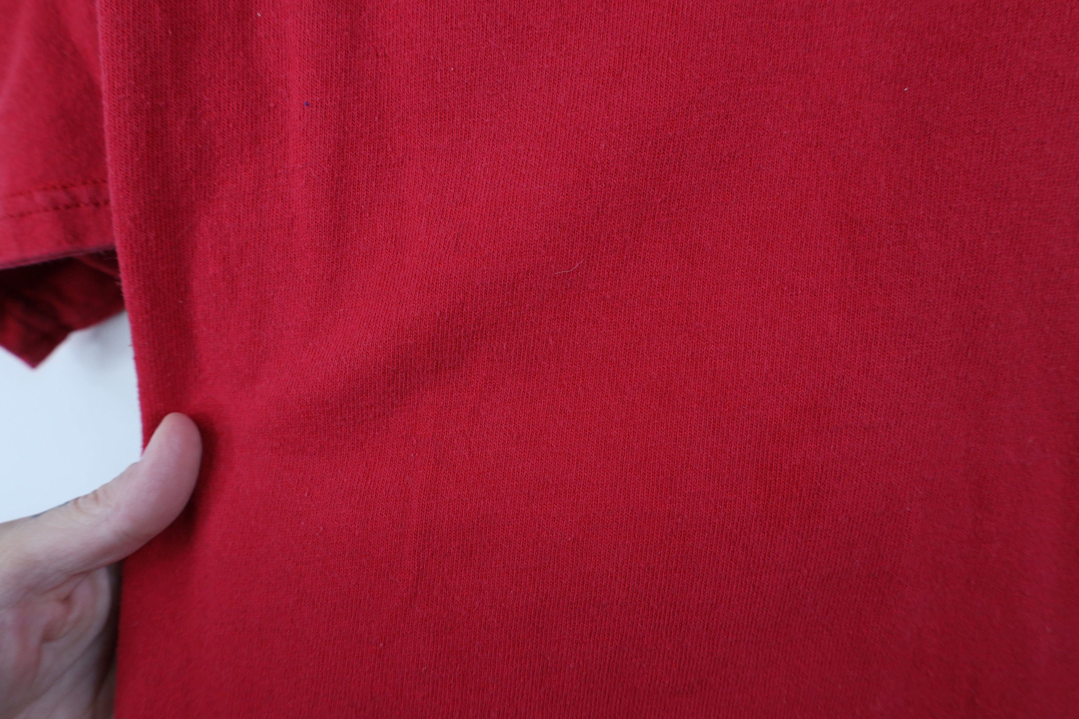 Champion Vintage 90s Champion Spell Short Sleeve T-Shirt Cotton Red Size US M / EU 48-50 / 2 - 7 Thumbnail