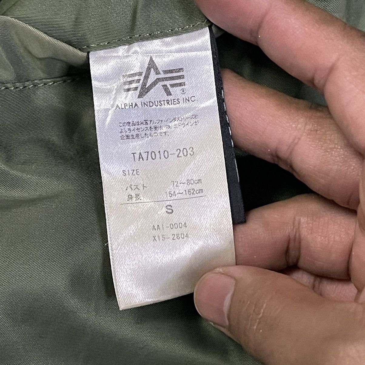 Alpha Industries Vintage Alpha Industries MA 1 Flight Bomber Jacket Size S / US 4 / IT 40 - 10 Thumbnail