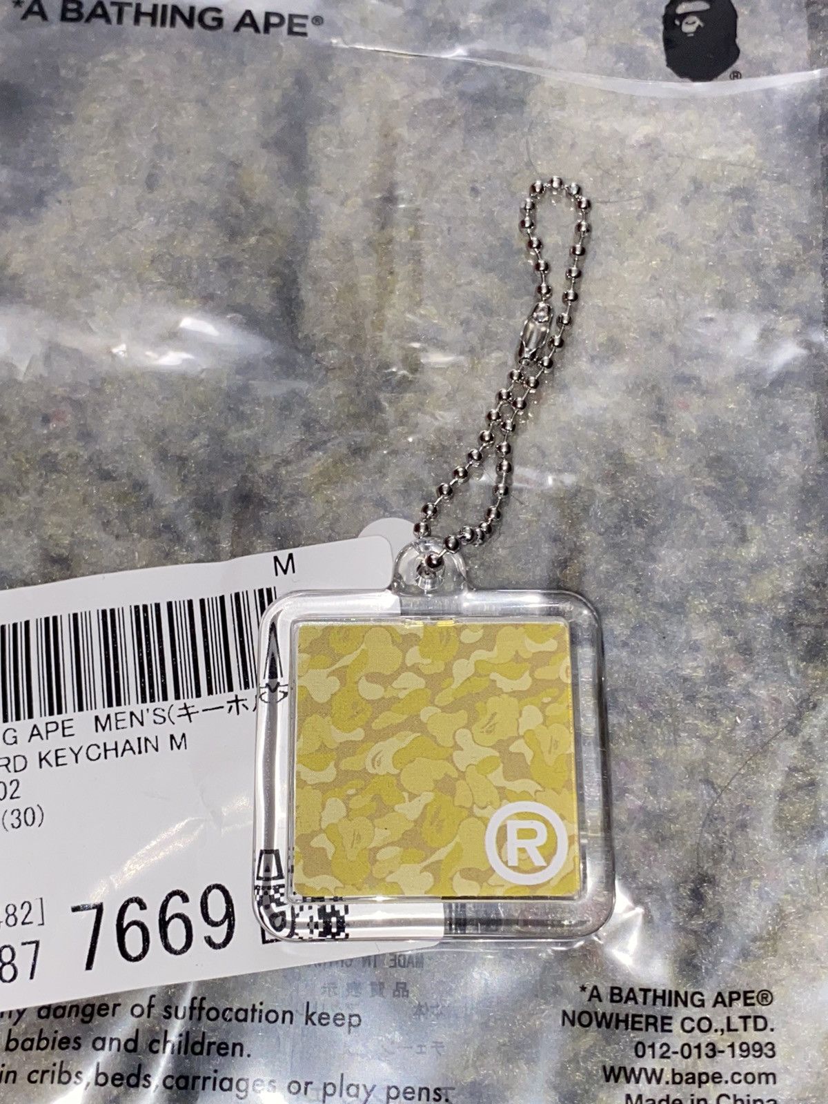 Bape BAPE Credit Card Keychain Size ONE SIZE - 2 Thumbnail
