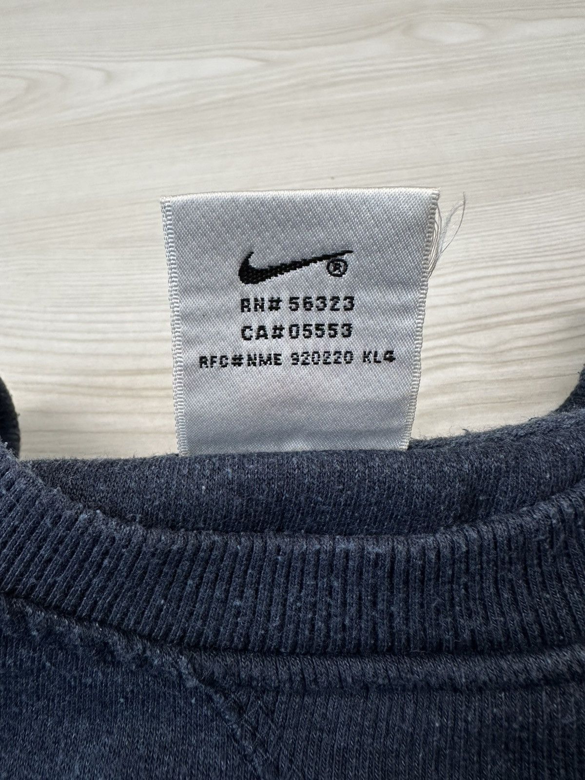 Nike × Vintage Vintage Y2k Nike Sweatshirt Big Swoosh Logo Size US S / EU 44-46 / 1 - 5 Thumbnail