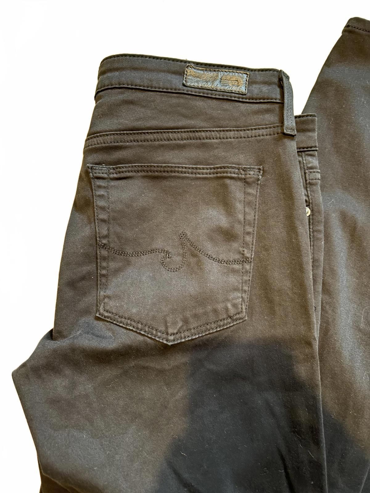 AG Adriano Goldschmied NWOT AG Adriano Goldschmied The Prima Black 27R Mid Rise Size 27" / US 4 / IT 40 - 3 Thumbnail