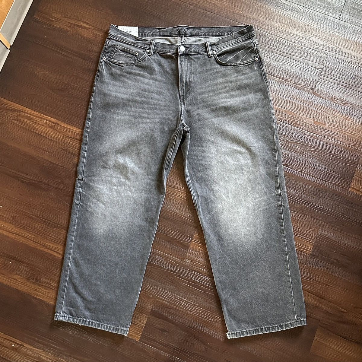 H&M Black H&M Baggy Jeans Size US 42 / EU 58 - 1 Thumbnail