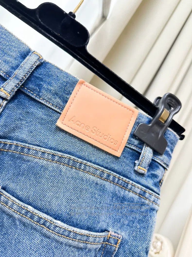 Acne Studios Acne Studios Blue Retro Wide Leg Jeans Size 26" / US 2 / IT 38 - 5 Thumbnail