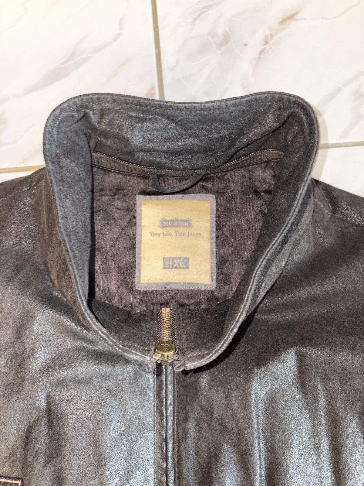 Big Star Big Star Leather Jacket Size US XL / EU 56 / 4 - 2 Thumbnail