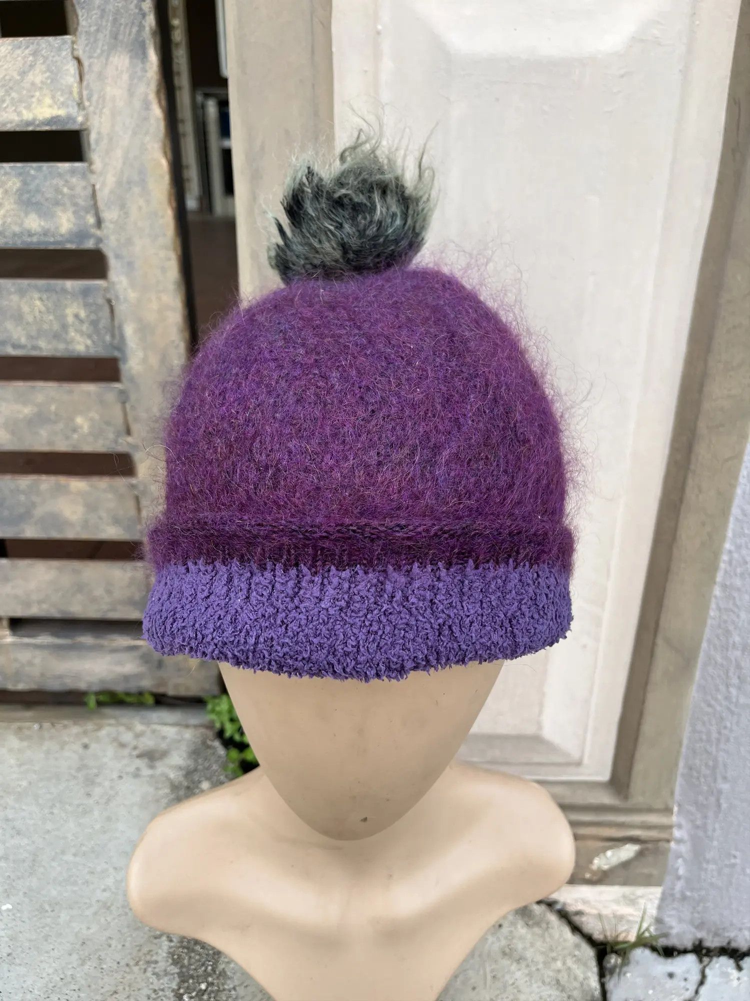 CA4LA Ca4la Japan Mohair Beanie Hat Size ONE SIZE - 2 Thumbnail