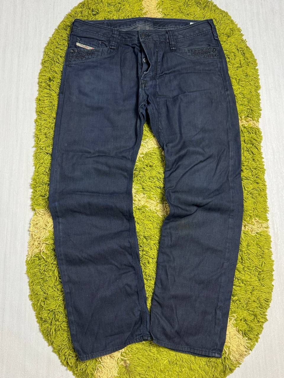 Diesel × Vintage 💥 STEALS 💥 VINTAGE DIESEL JEANS TIMMEN DENIM TROUSERS PANTS Size US 36 / EU 52 - 2 Thumbnail
