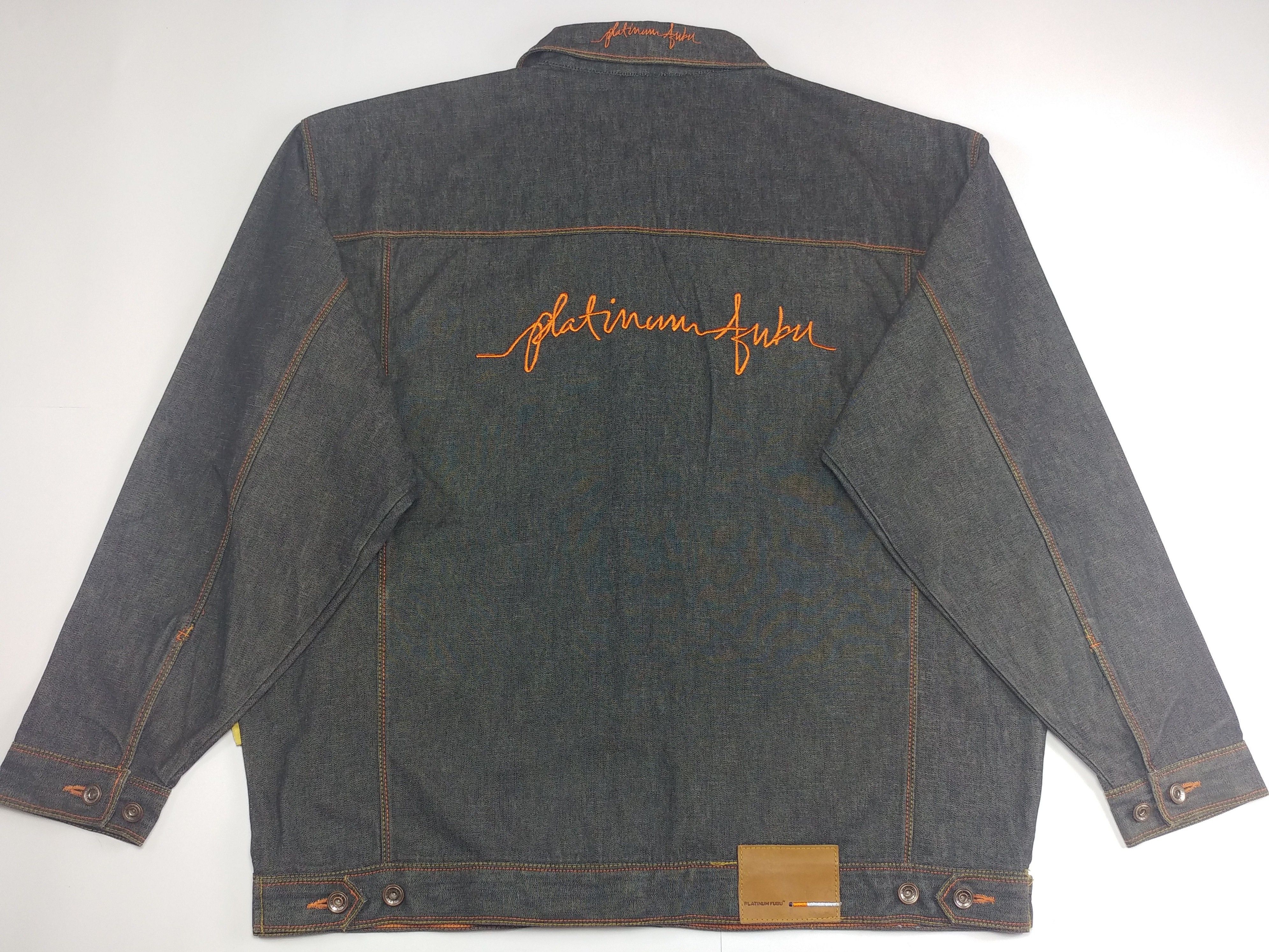 Fubu Platinum Fubu jacket, Fat Albert denim 90s hip-hop 1990s 3XL Size US XXL / EU 58 / 5 - 2 Thumbnail