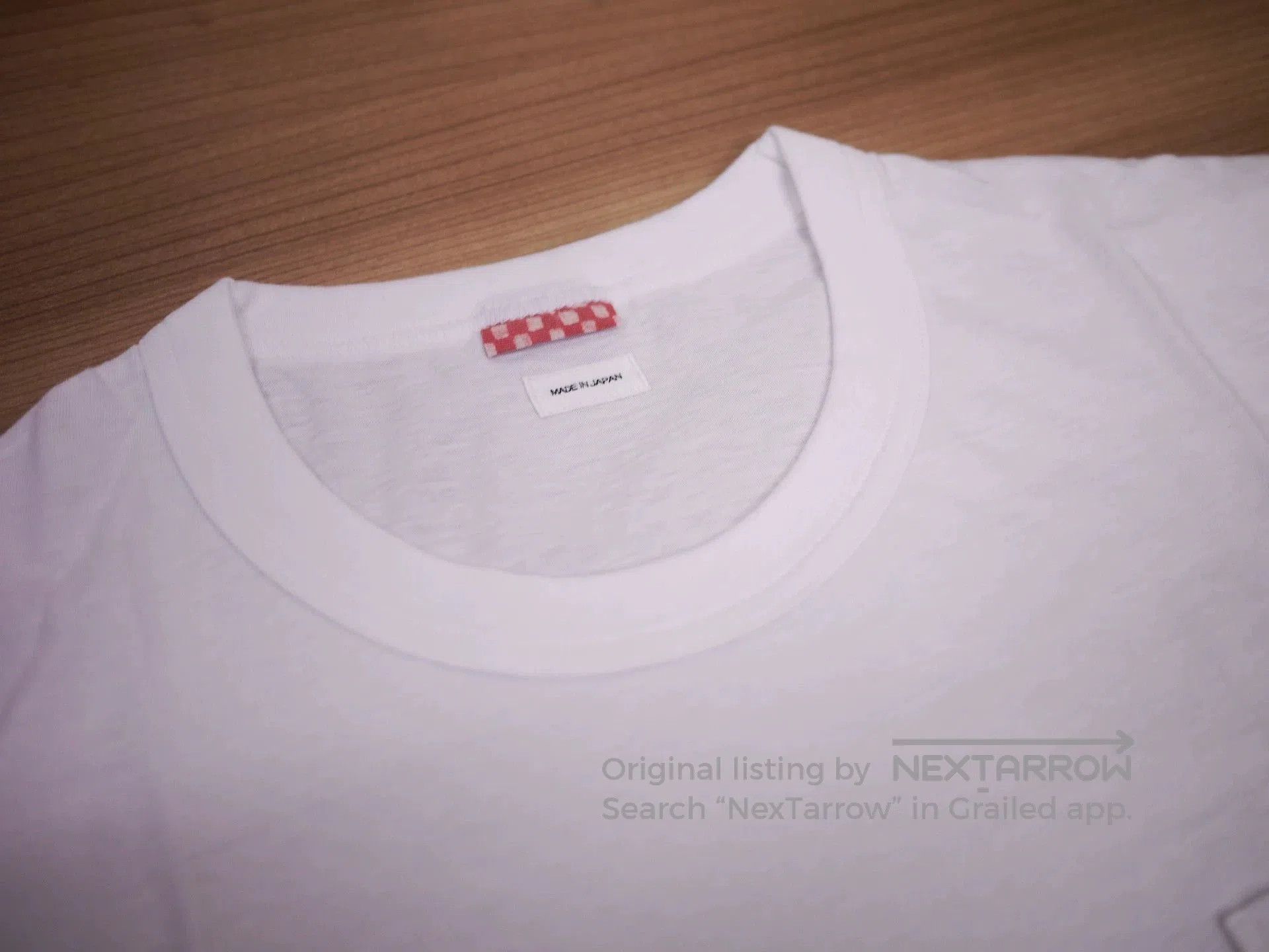 Visvim White Short Sleeve T-Shirt with Chest Pocket. Size US XL / EU 56 / 4 - 2 Thumbnail