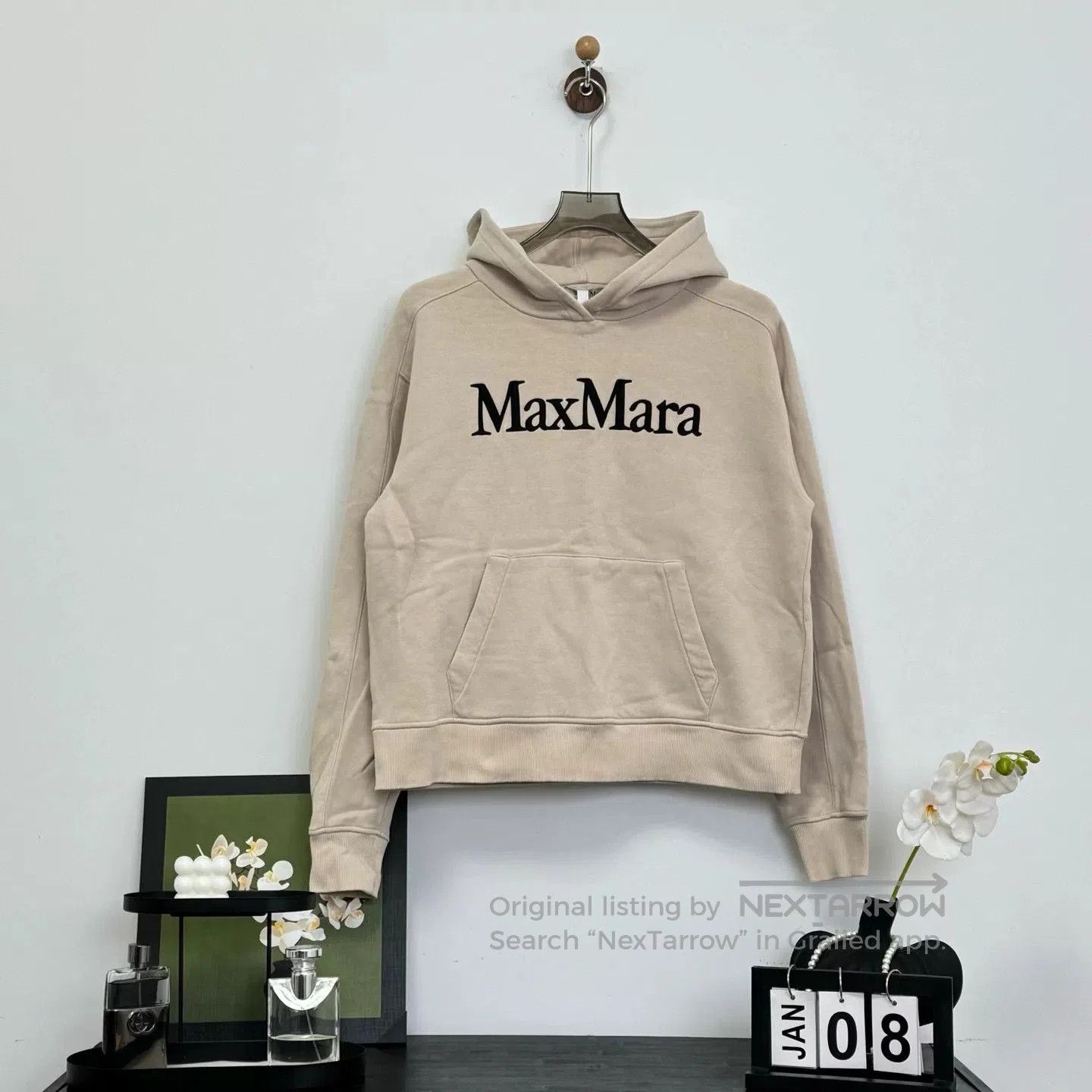 Max Mara Maxmara Logo Sweatshirt Size M. Size M / US 6-8 / IT 42-44 - 1 Thumbnail