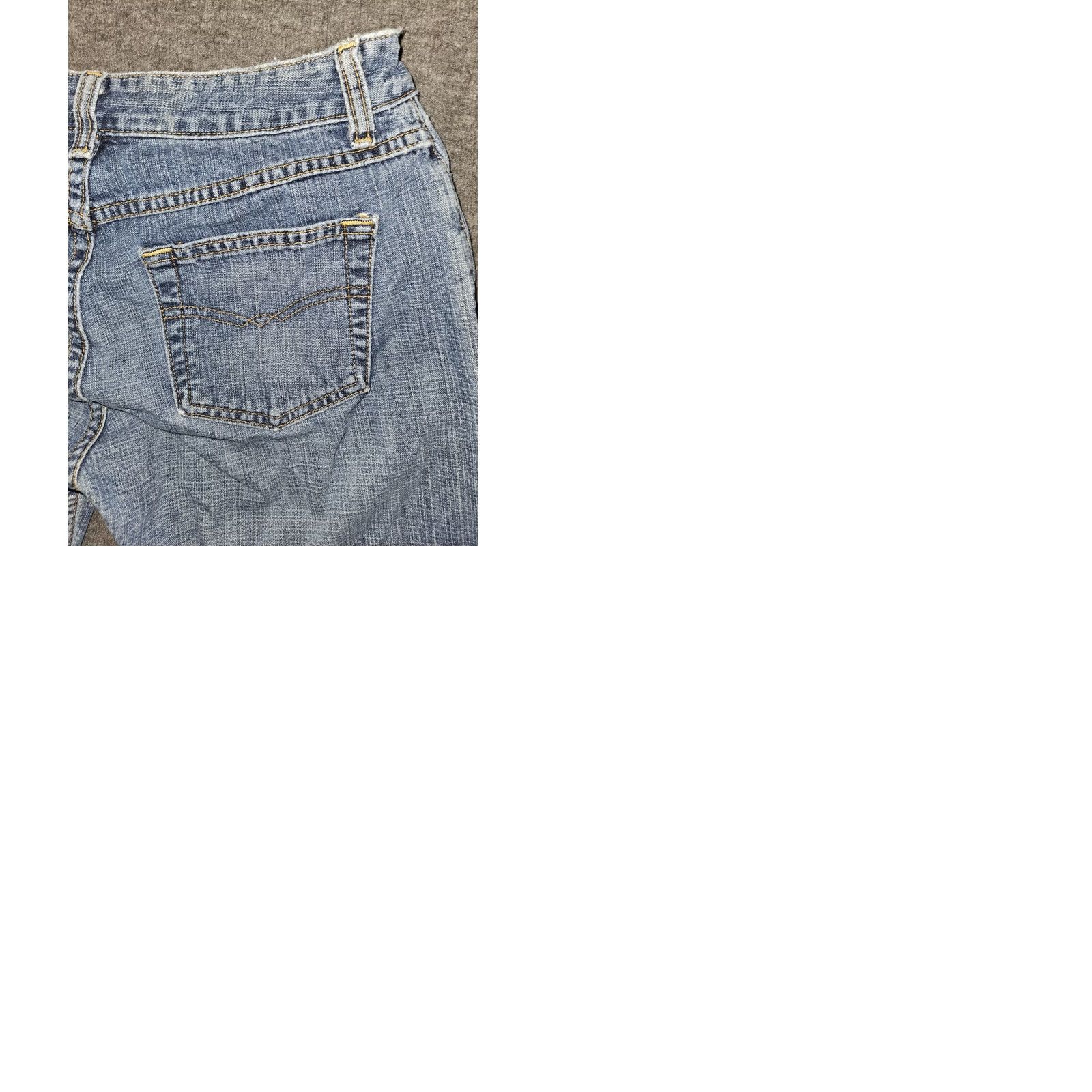Vintage VINTAGE Buckle Jeans Bootscut Women's 27 Low Rise Denim Preppy Distressed 30 Inseam 28 Waist Blue United States Buckle BKE Regular Size 27" / US 4 / IT 40 - 9 Thumbnail