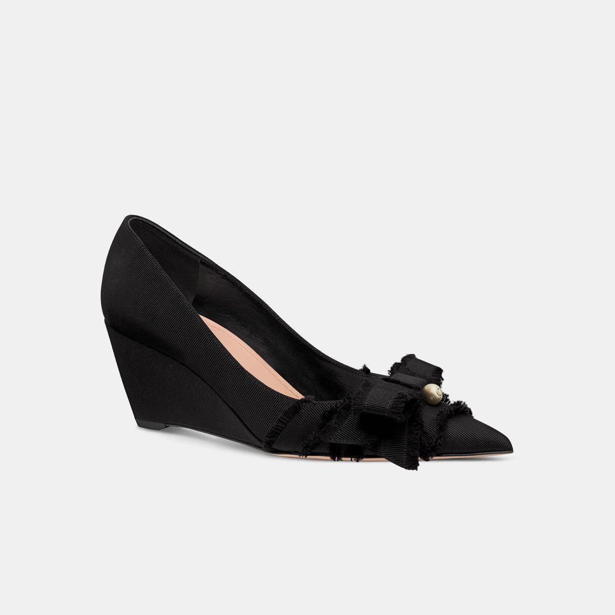 Dior o1bcso1str0226 Diorable Wedge Pump in Black Size US 5 / IT 35 - 2 Thumbnail