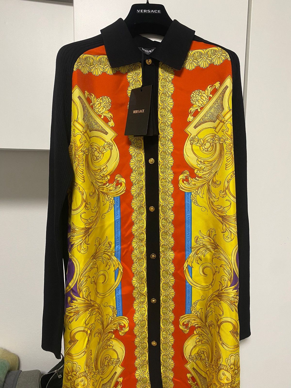 Versace Versace Barocco Goddess Cardigan Dress Size M / US 6-8 / IT 42-44 - 2 Thumbnail