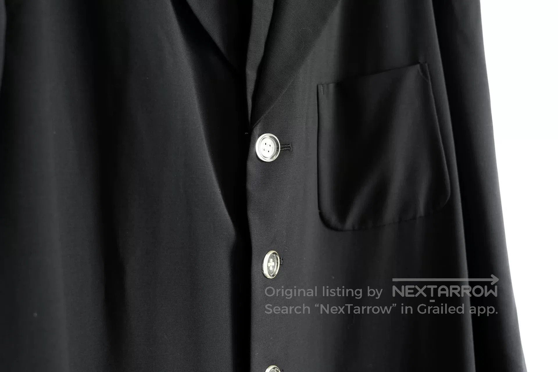 Yohji Yamamoto Yohji Yamamoto Double Layer Button Jacket. Size US M / EU 48-50 / 2 - 3 Thumbnail