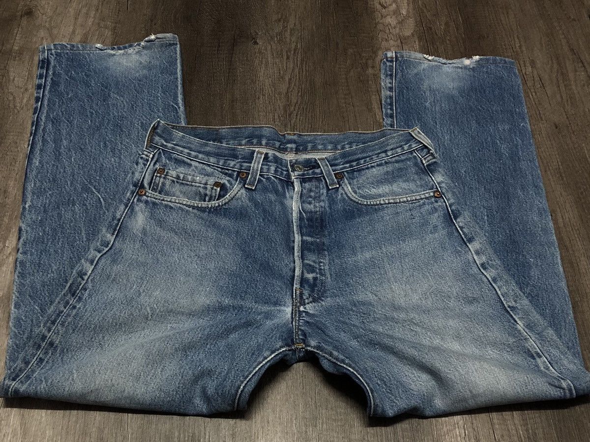 Levi's × Levi's Vintage Clothing Vintage Levi's button stamp 524 Rindem Selvedge Jeans Size US 30 / EU 46 - 23 Thumbnail