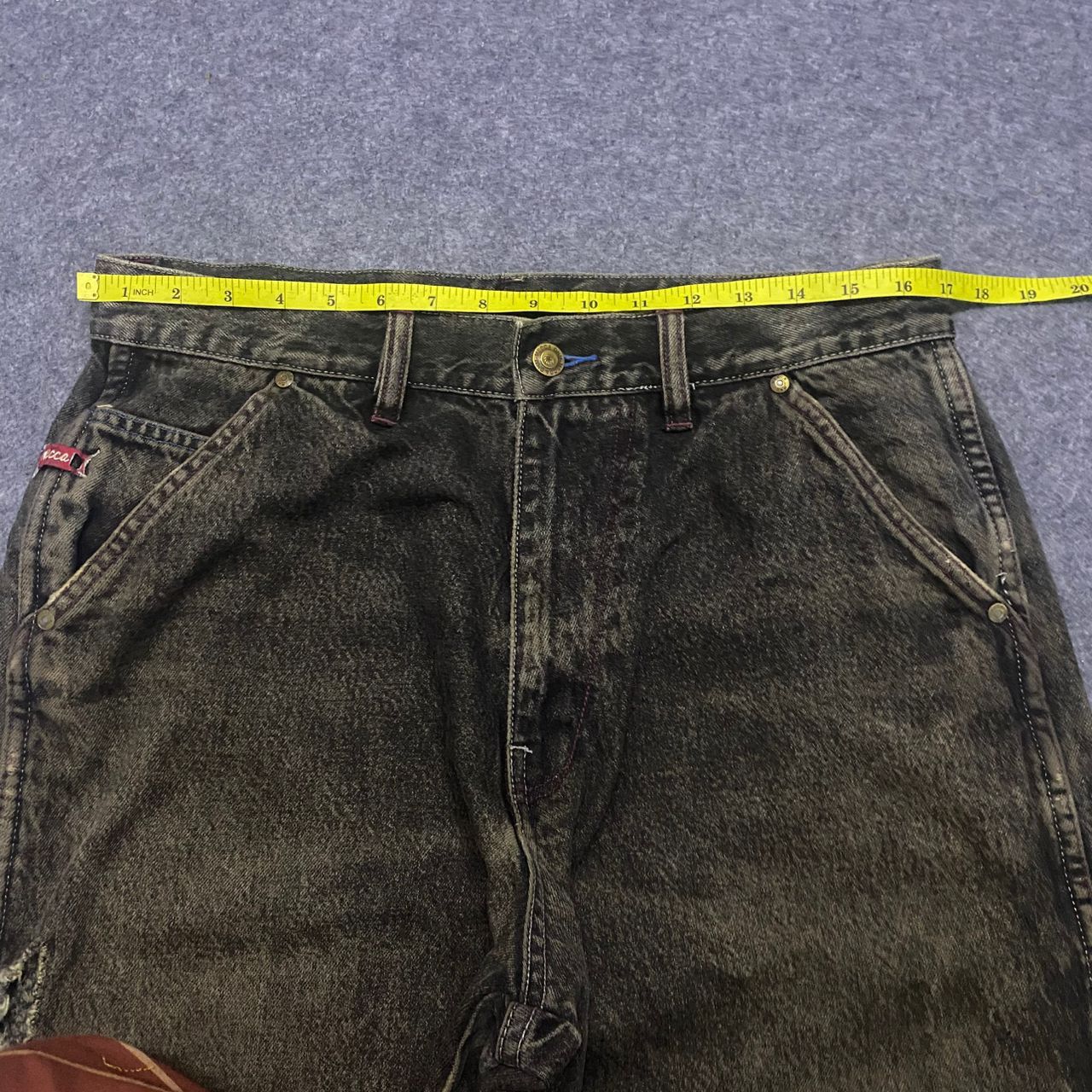Antonio Meccariello 💥Best Offer💥Mecca Ontario Baggy Distressed Denim Size US 34 / EU 50 - 3 Thumbnail