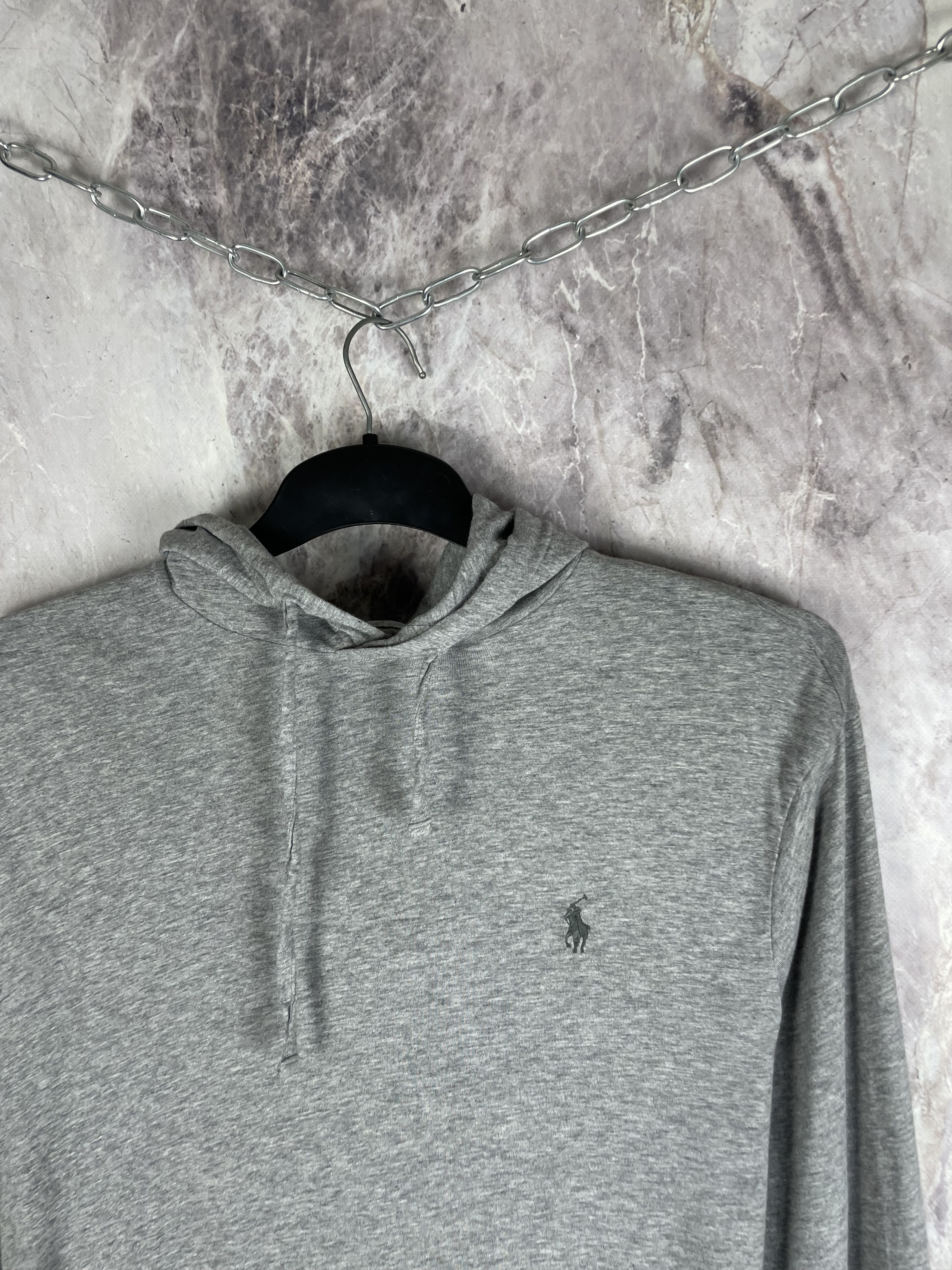 Polo Ralph Lauren Polo Ralph Lauren Vintage Mens Thin Hoodie Size US M / EU 48-50 / 2 - 2 Thumbnail