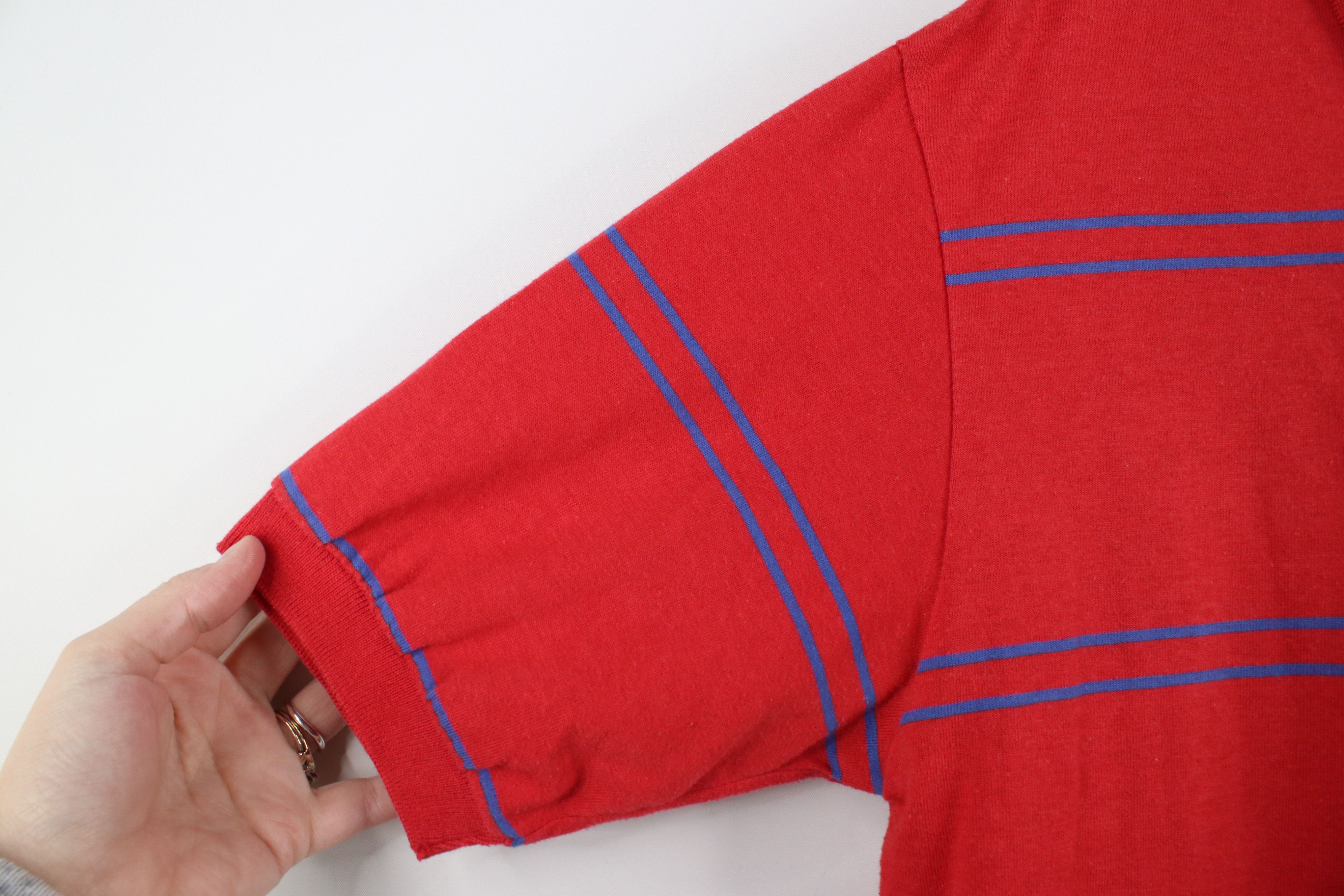 Vintage Vintage 70s Streetwear Knit Short Sleeve Collared Polo Shirt Size US M / EU 48-50 / 2 - 4 Thumbnail